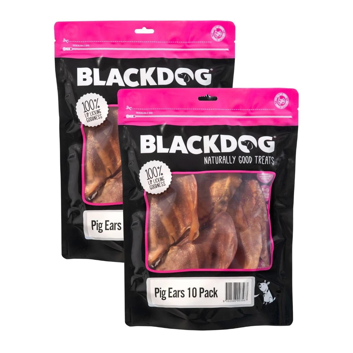 1 Blackdog Pig Ears 10 packx2, 1 of 1