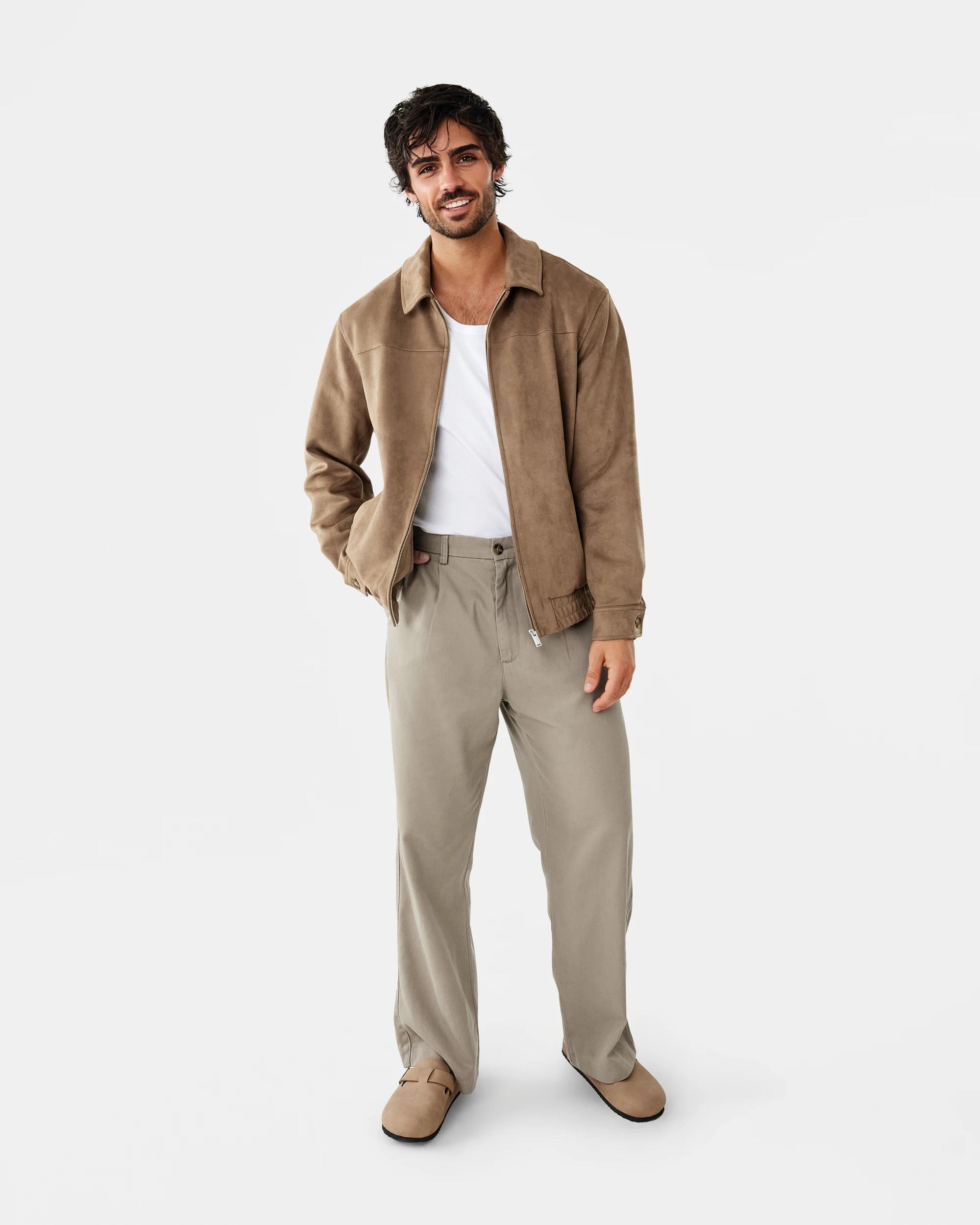 2 Pleated Pants Brn Timber, 2 of 6