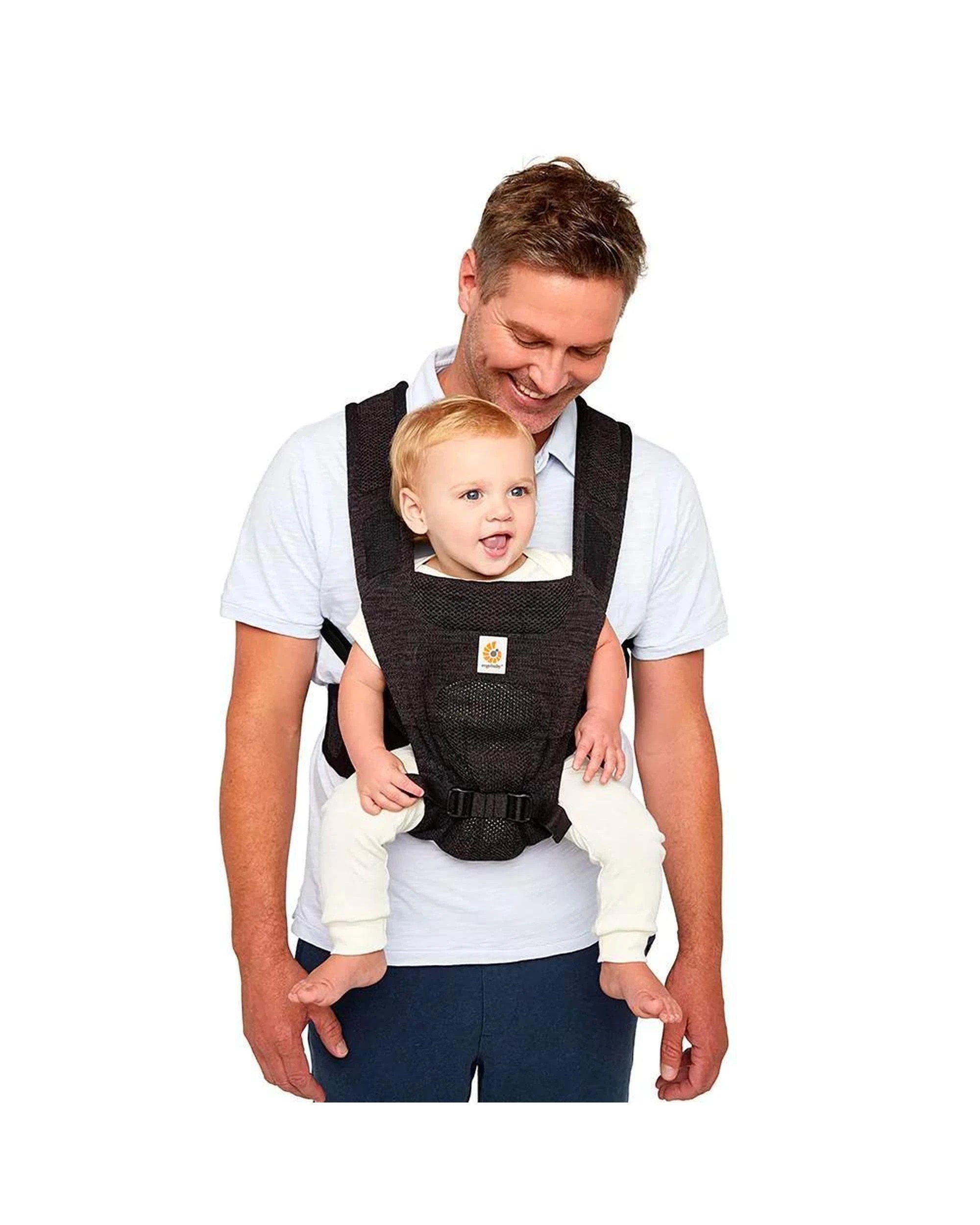 4 Ergobaby Aerloom Newborn Baby Carrier  Black, 4 of 5