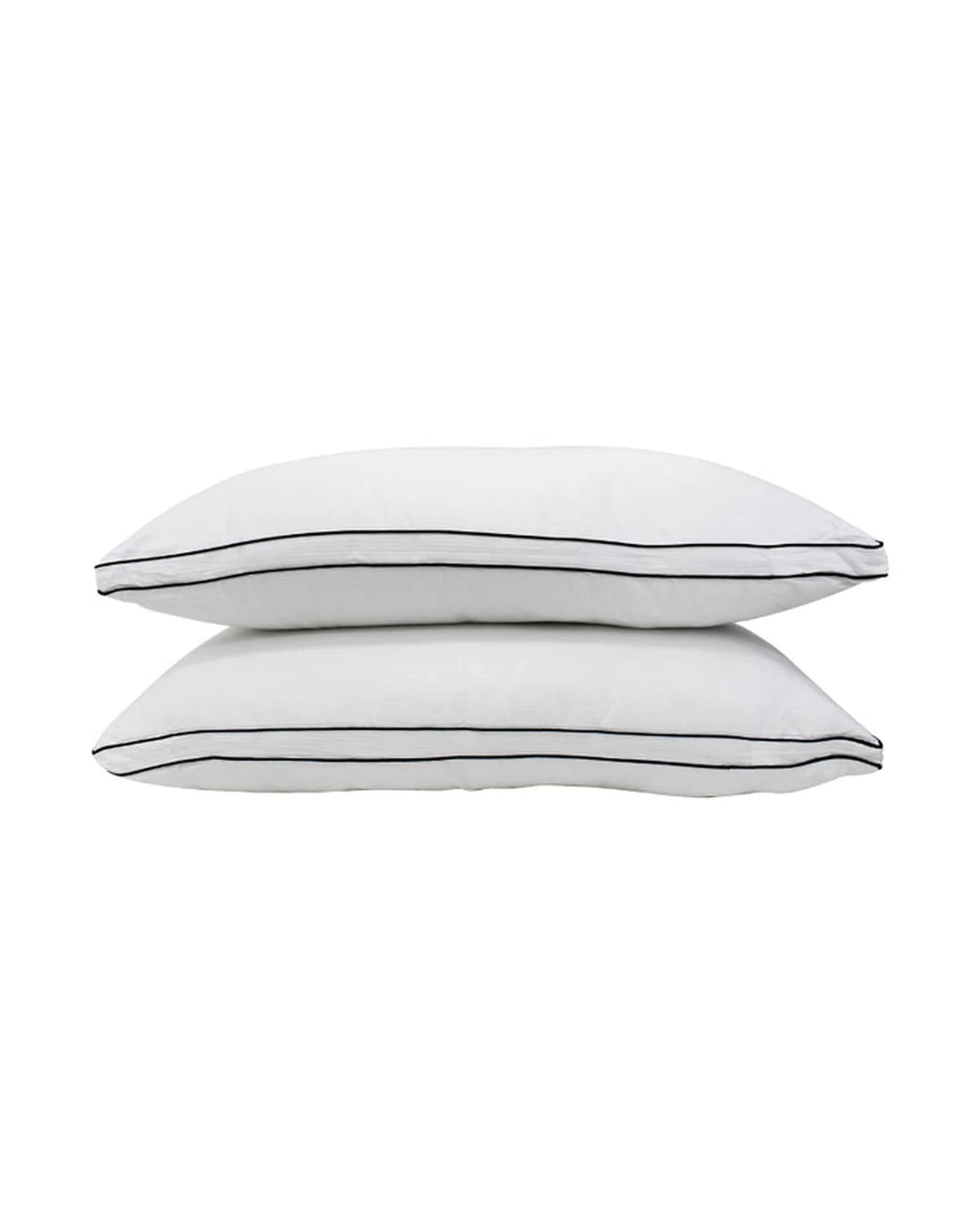 2 Bas Phillips 2 Pack Silk Blend Microlush Pillow 900Gms - White, 2 of 3
