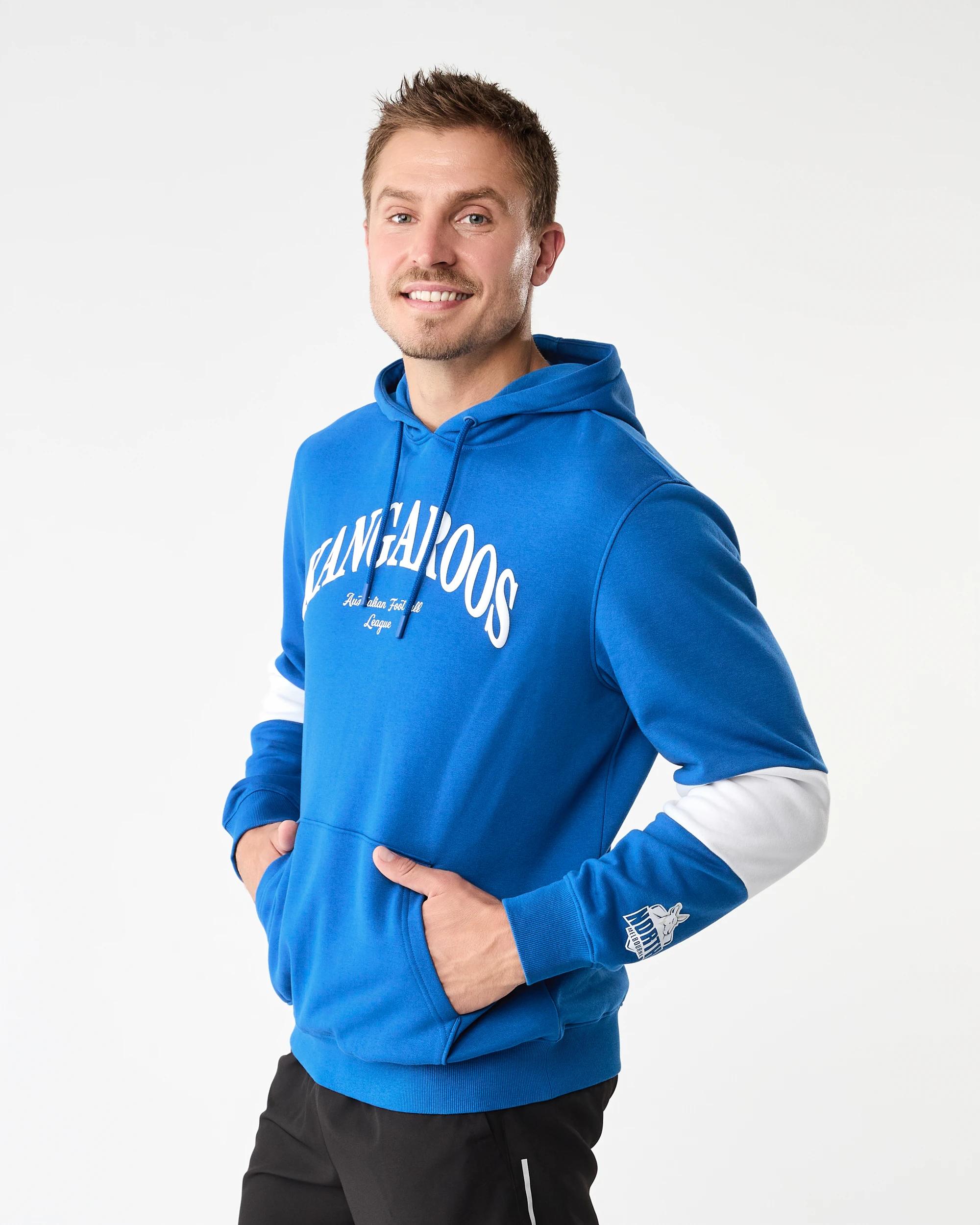 3 Official AFL Adult Hoodie Kangaroos, 3 of 7