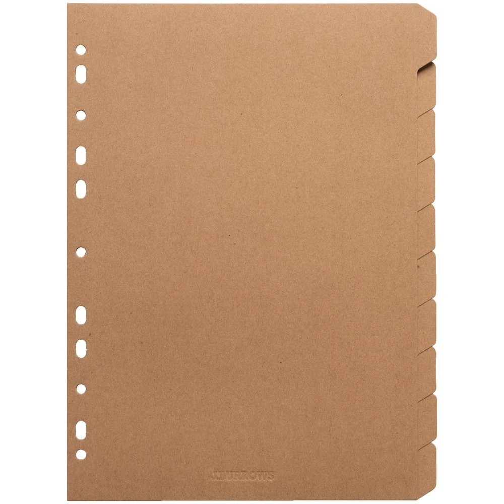 2 J.Burrows A4 10-Tab Divider Kraft, 2 of 2