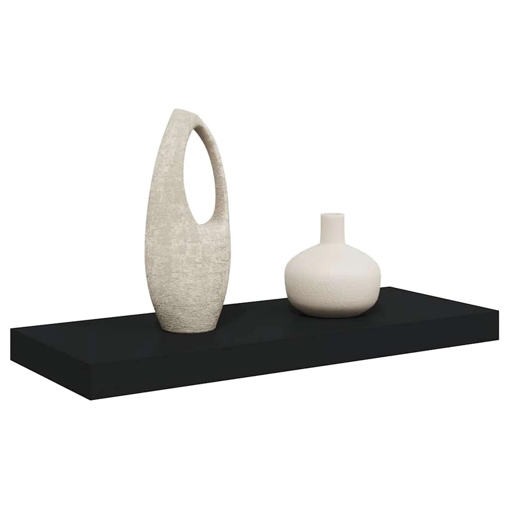 5 vidaXL Wall shelf Decorative Inlays - Black, 5 of 9