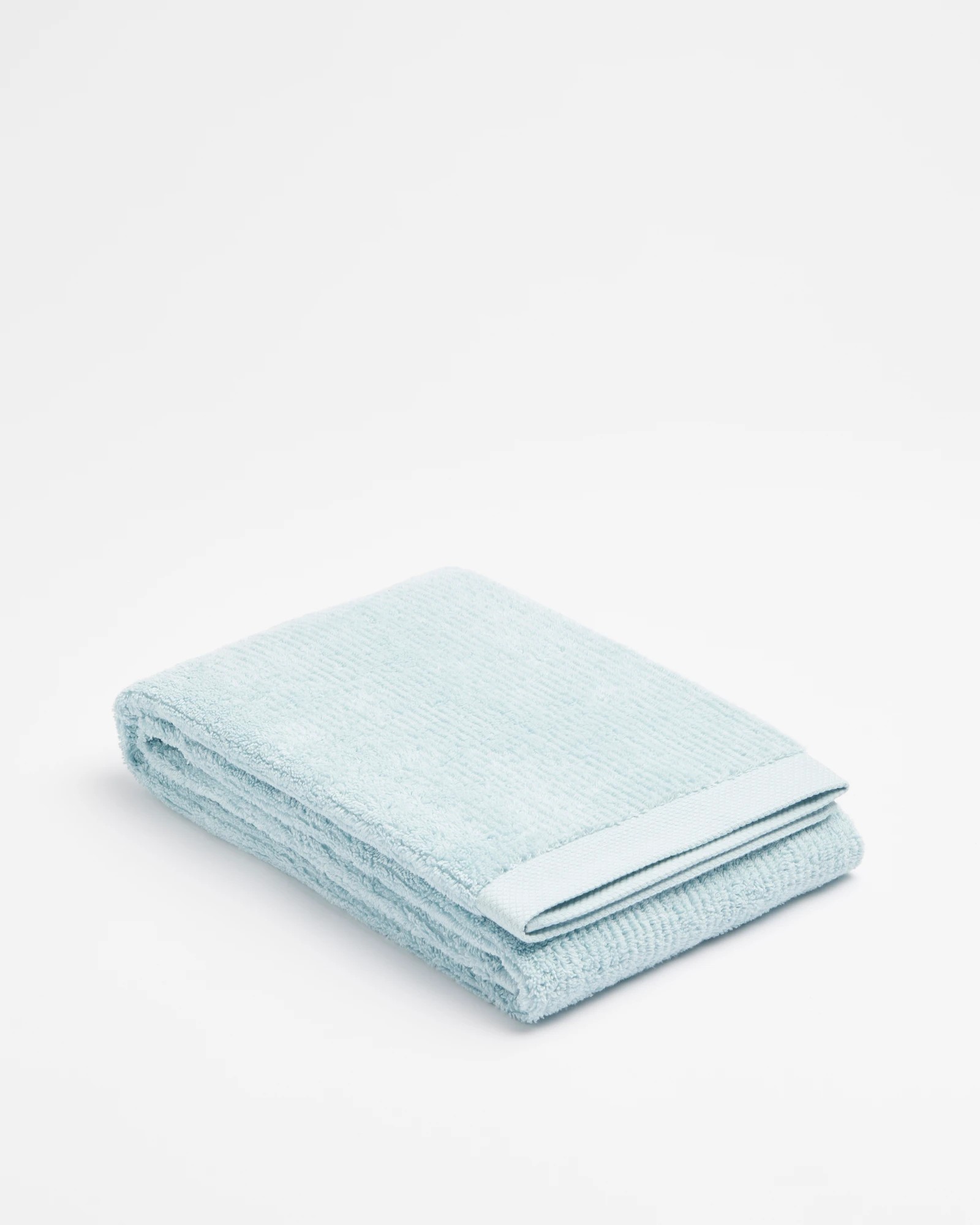 1 Target Australian Cotton Ribbed Bath Towel - Piper
 - Blue, 1 of 3