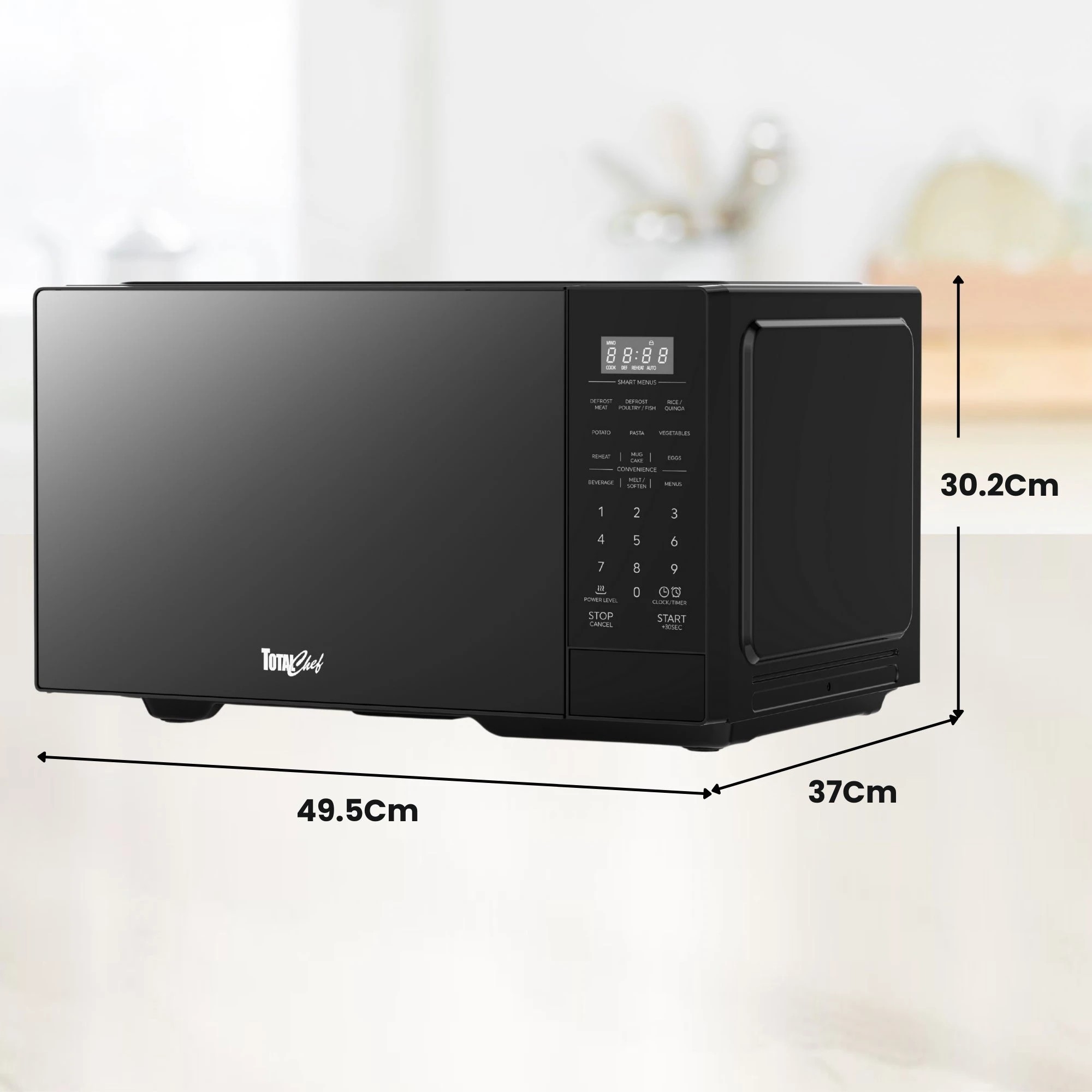 3 Total Chef Inverter Microwave Flatbed 26L - Black, 3 of 3