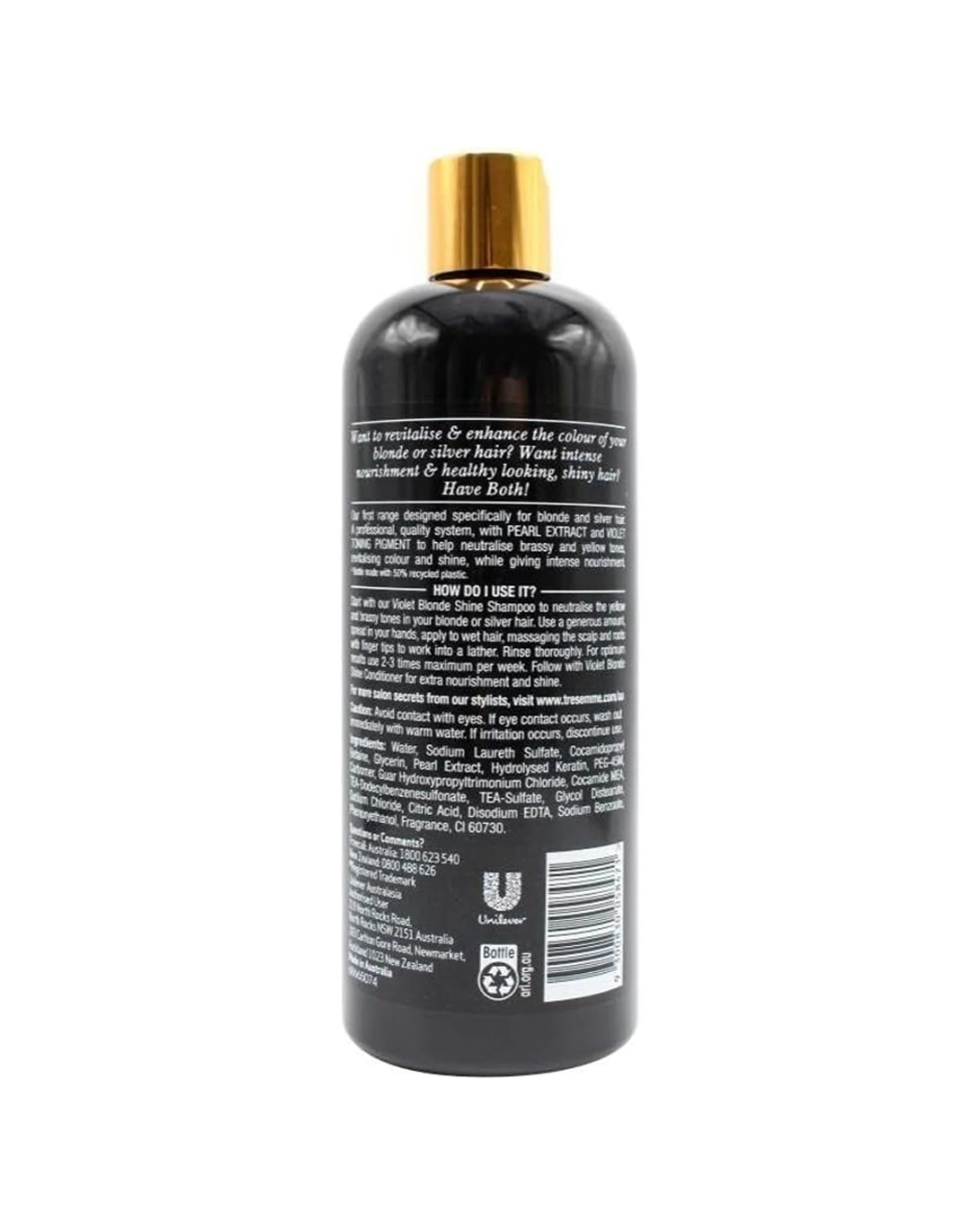 2 Tresemme Pro Collection Violet Blonde Shine Toning Shampoo 675ml - Black, 2 of 3