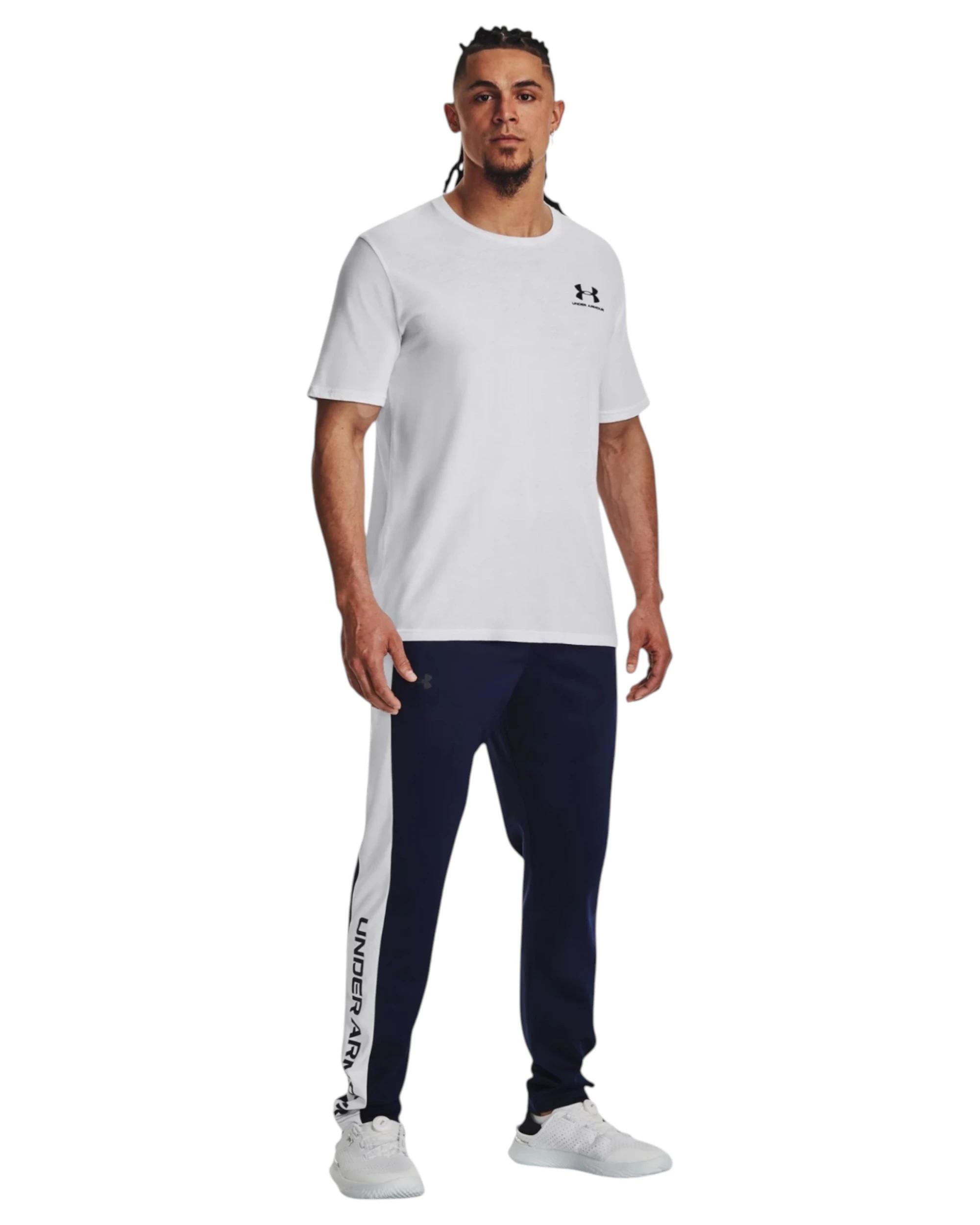 3 Under Armour Mens Brawler Pants Navy Joggers Athletic Trackies NAVY, 3 of 6