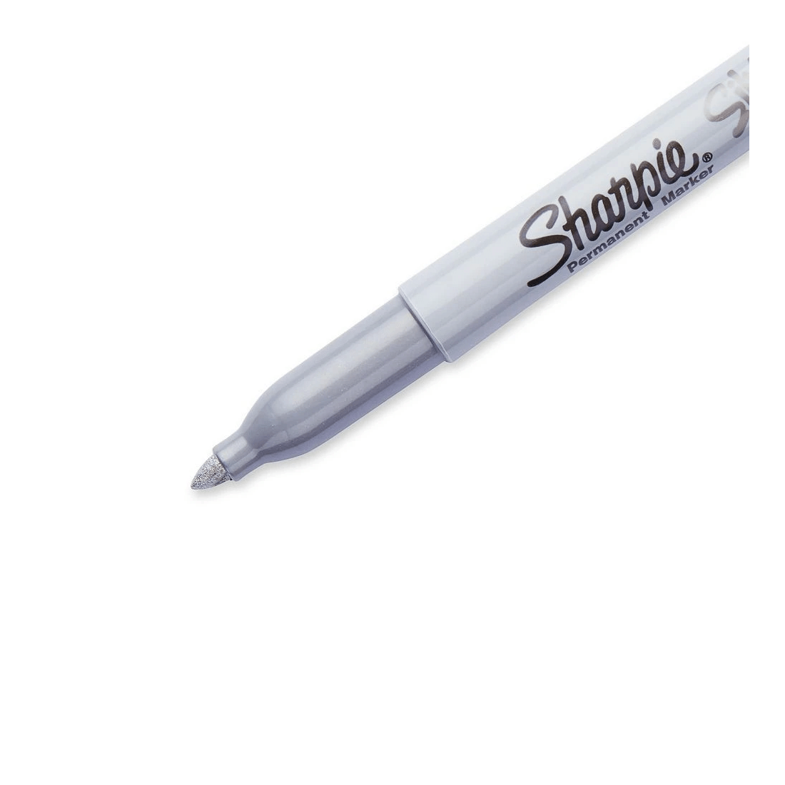 2 Sharpie Fine Permanent Marker Metallic Silver, 2 of 7
