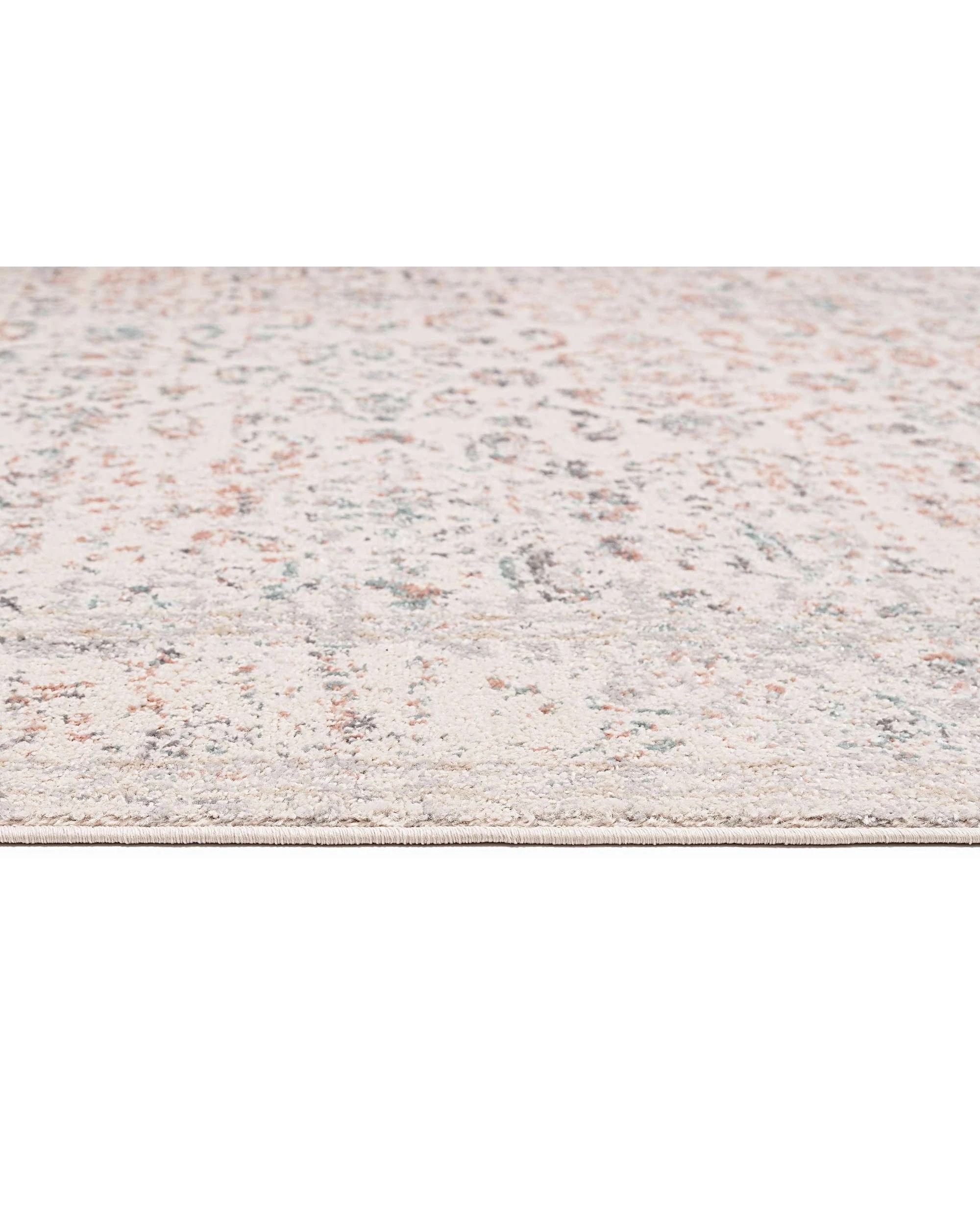 6 Loopsie Cedar Traditional Floral Rug-370cm x 280cm - White, 6 of 7