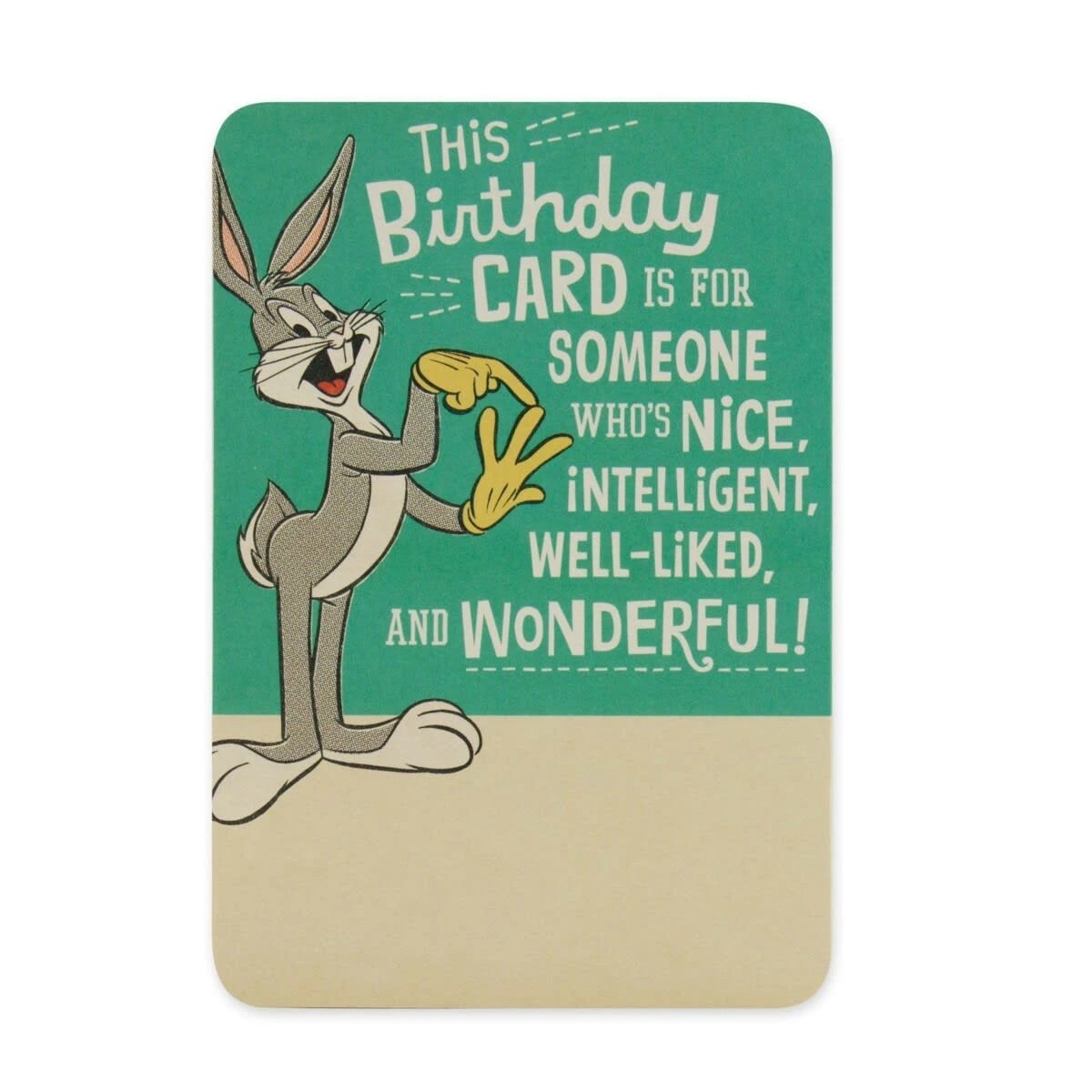 3 Connections from Hallmark Looney Tunes Pop-Up Birthday Card - Bugs Bunny, 3 of 3