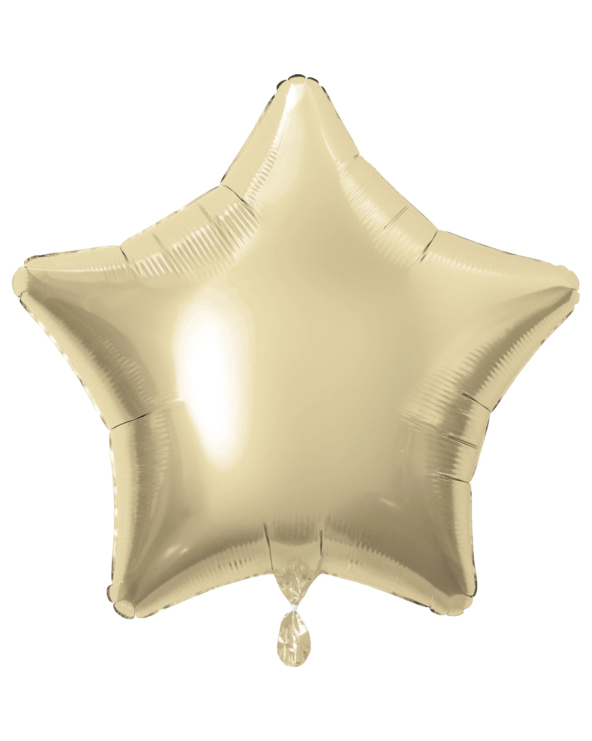 1 Unique Star Shaped Foil Helium Balloon 50cm - Gold, 1 of 1