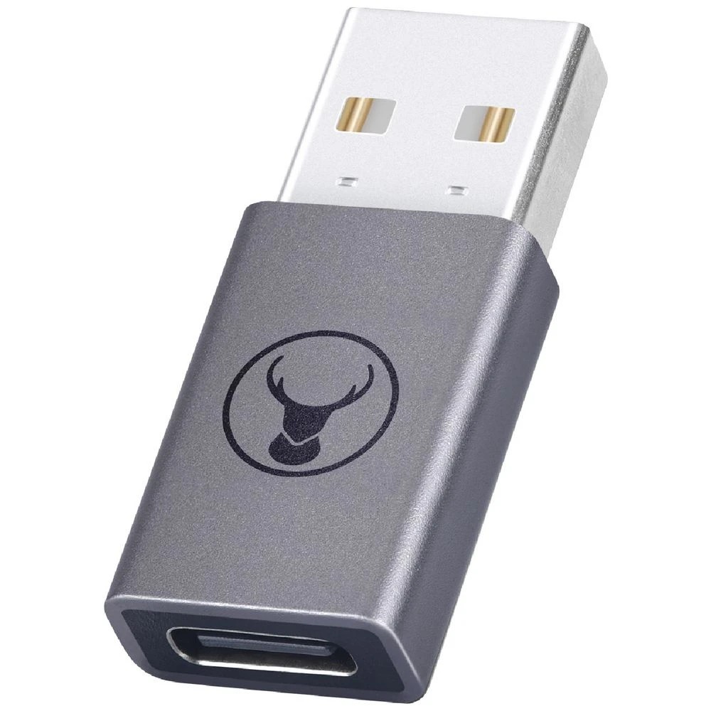 1 Bonelk USB-A to USB-C Adapter Grey, 1 of 5