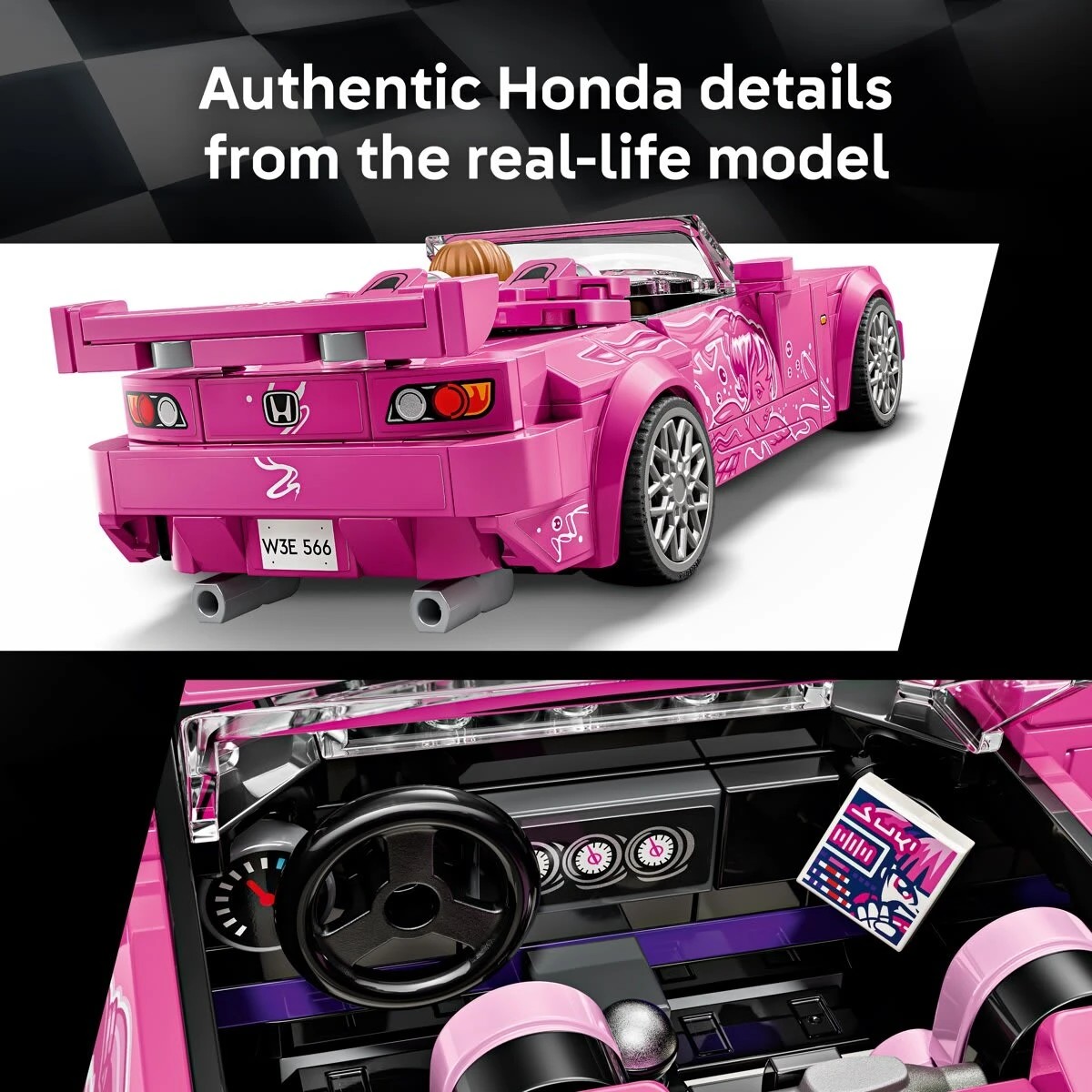 7 LEGO Speed Champions 2 Fast 2 Furious Honda S2000 77241, 7 of 11