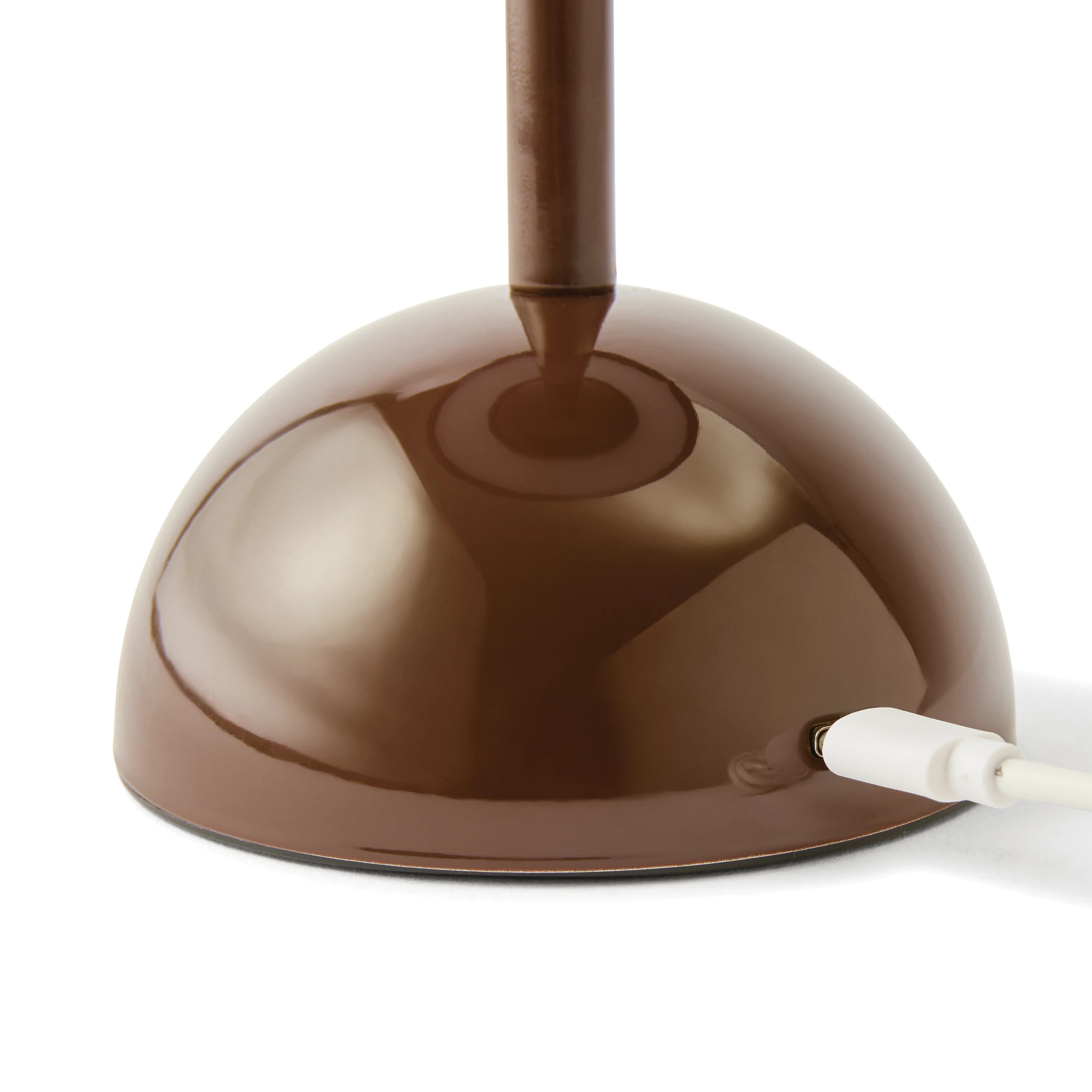 6 Nico Portable Rechargeable Lamp - Chocolate, 6 of 7