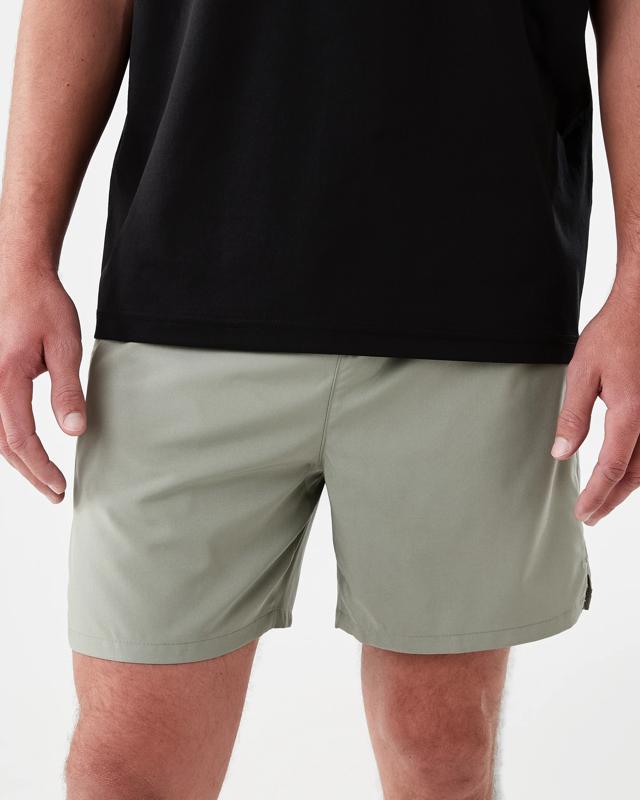 Active Mens Woven Stretch Sh