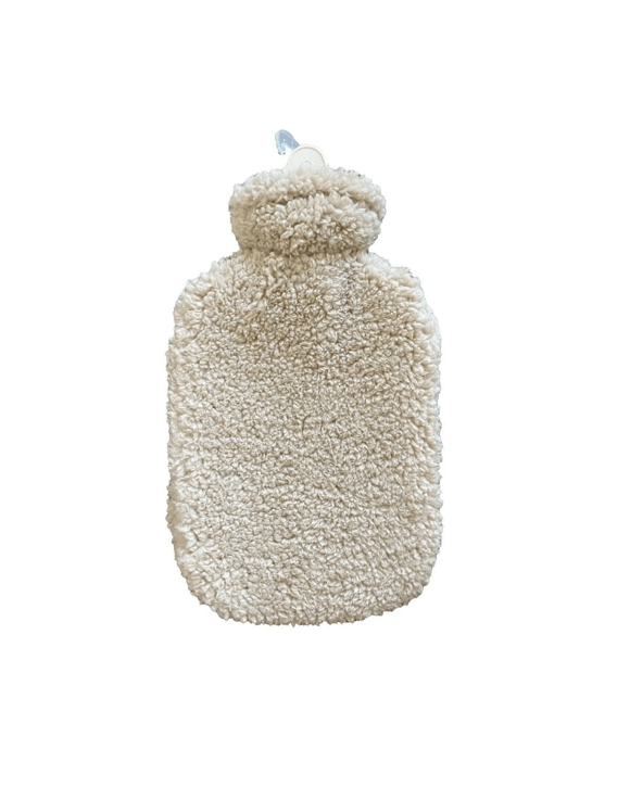 2L OXX Essentials Hot Water Bottle with Sand Sherpa Cover