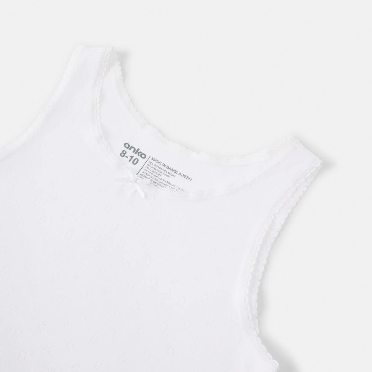 5 3 Pack Super Soft Singlets Wht Multi, 5 of 6