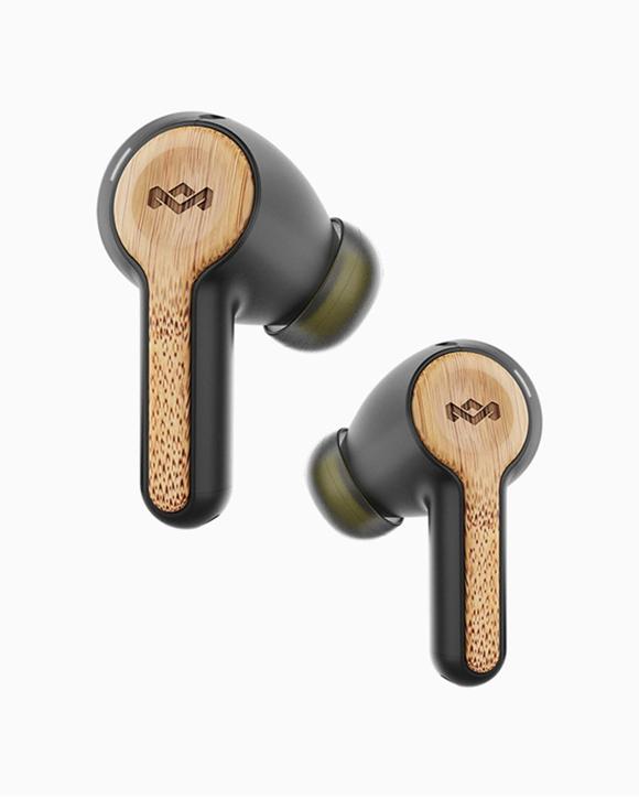 House Of Marley Rebel True Wireless Earbuds Wireless Charging Long Battery - Black
