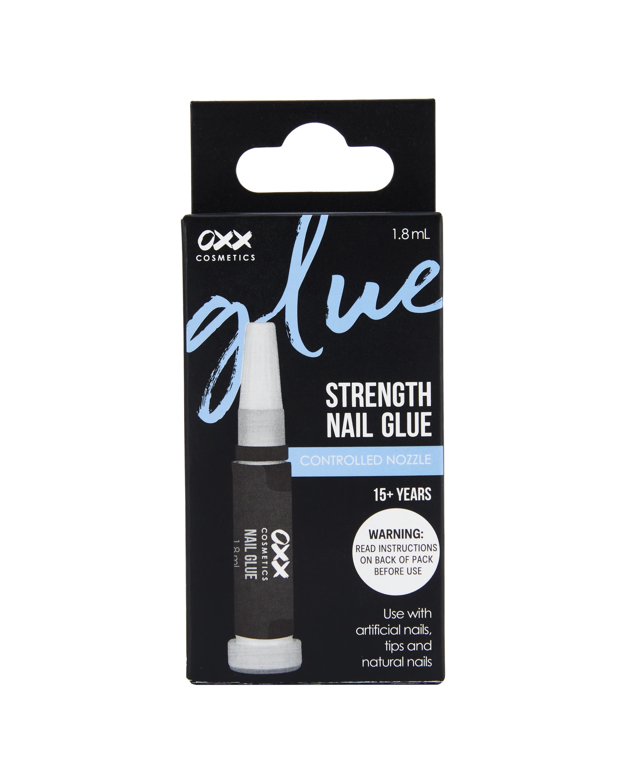 1 OXX Cosmetics Strength Nail Glue 1.8ml, 1 of 5
