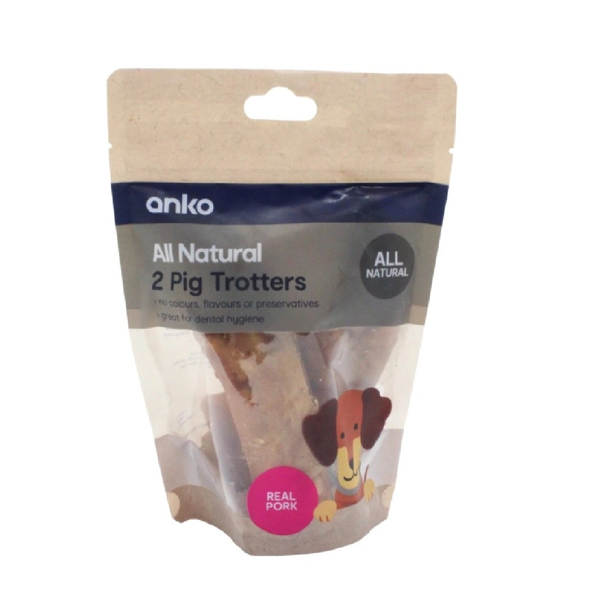 1 2 Pack Pet Treat Trotters, 1 of 2