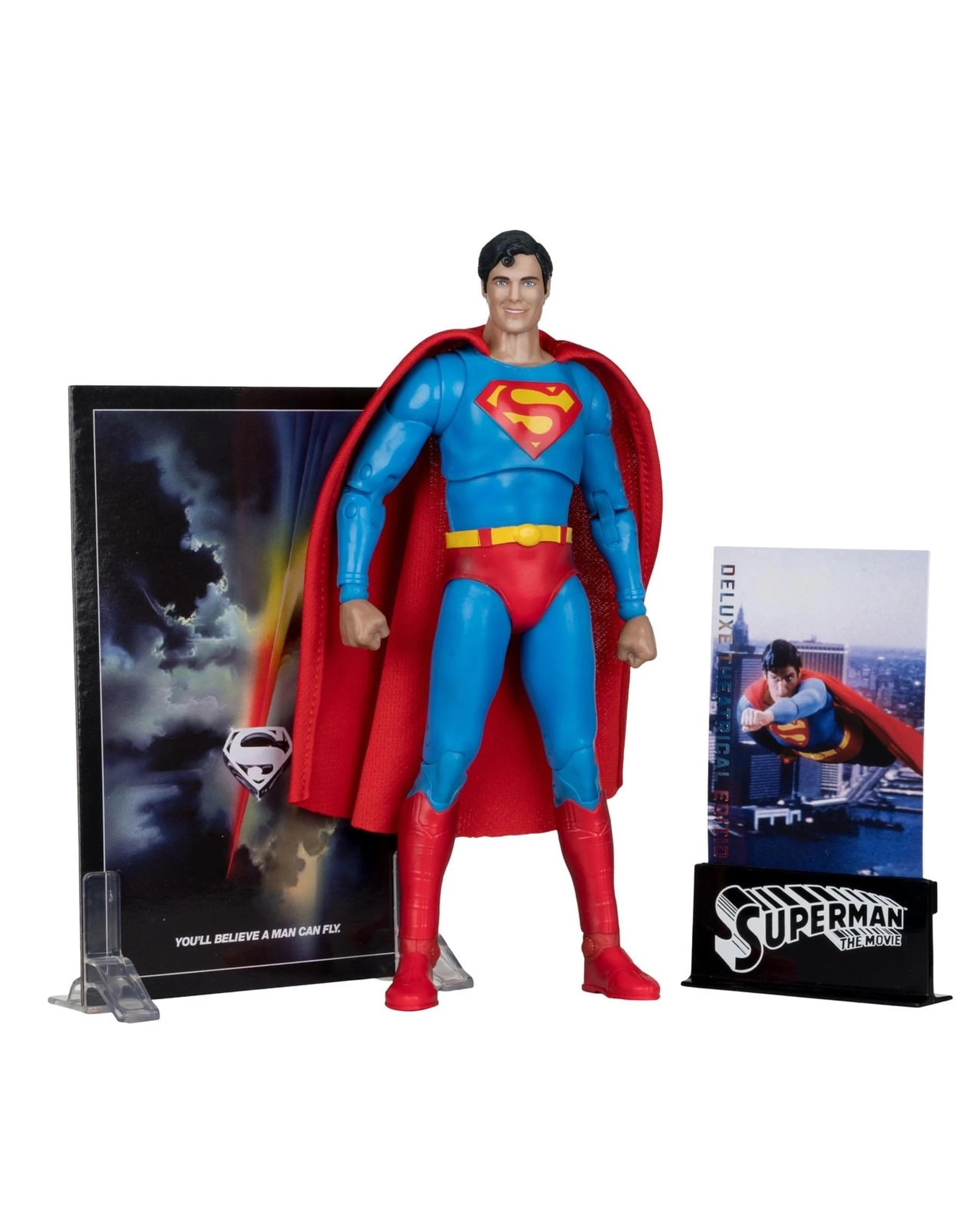 8 DC Multiverse Superman: The Movie - 1978 -  Superman Deluxe Theatrical Edition 7 inch Action Figure, 8 of 10