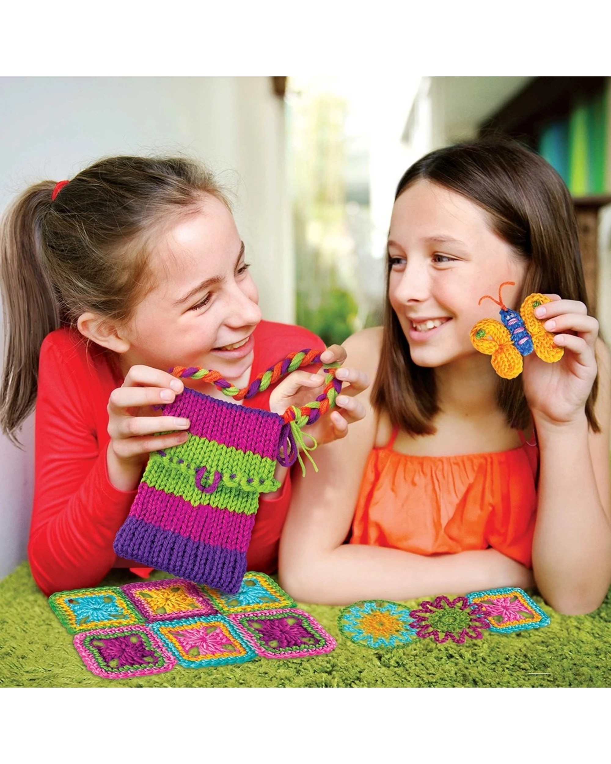 3 4M Steam Powered Kids Children Knitting & Crochet Art Craft Activity Fun, 3 of 3