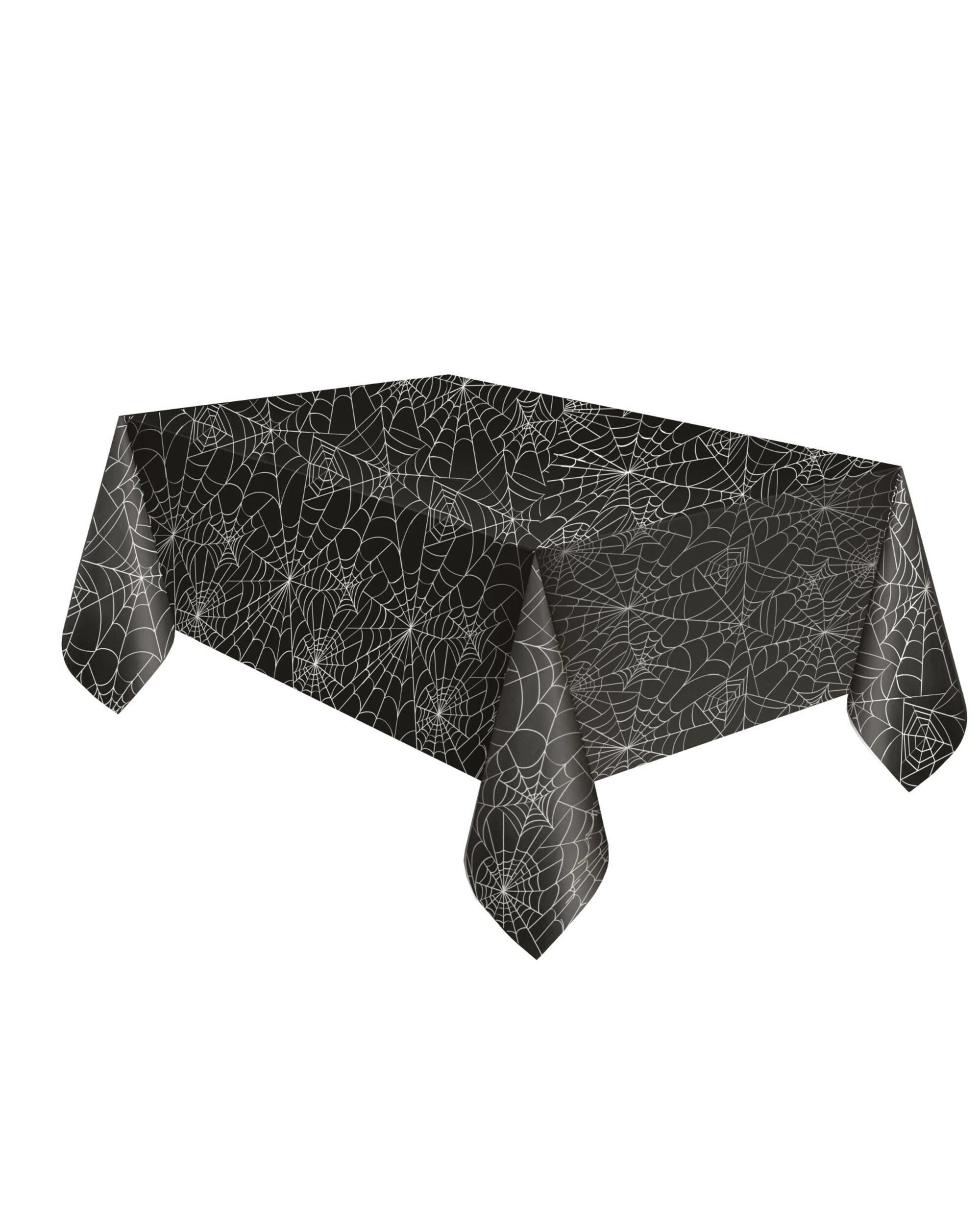 1 Unique Spiderweb Plastic Tablecloth, 1 of 2