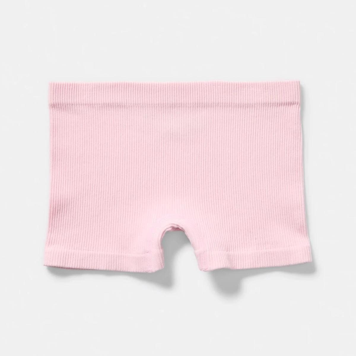 3 3 Pack Rib Seamfree Shorties PINK, BLUE, 3 of 5