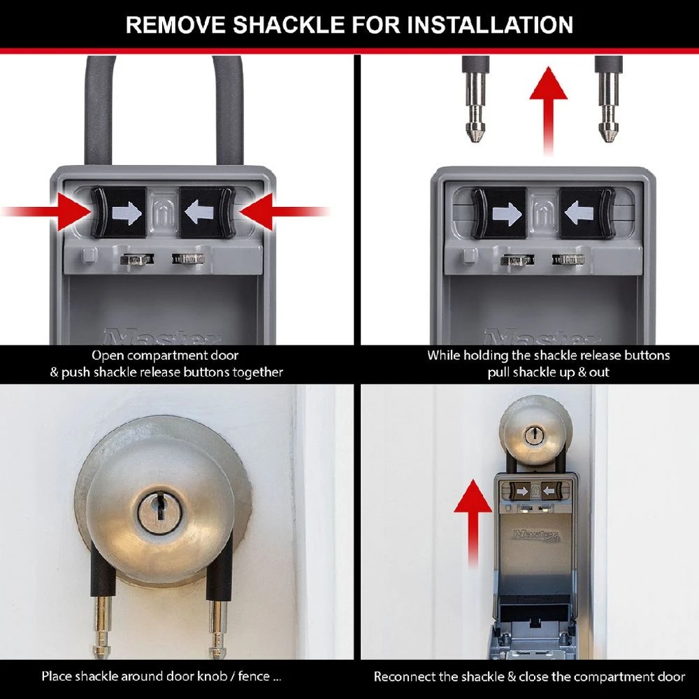 5 Master Lock Next Gen Portable Key Safe, 5 of 10