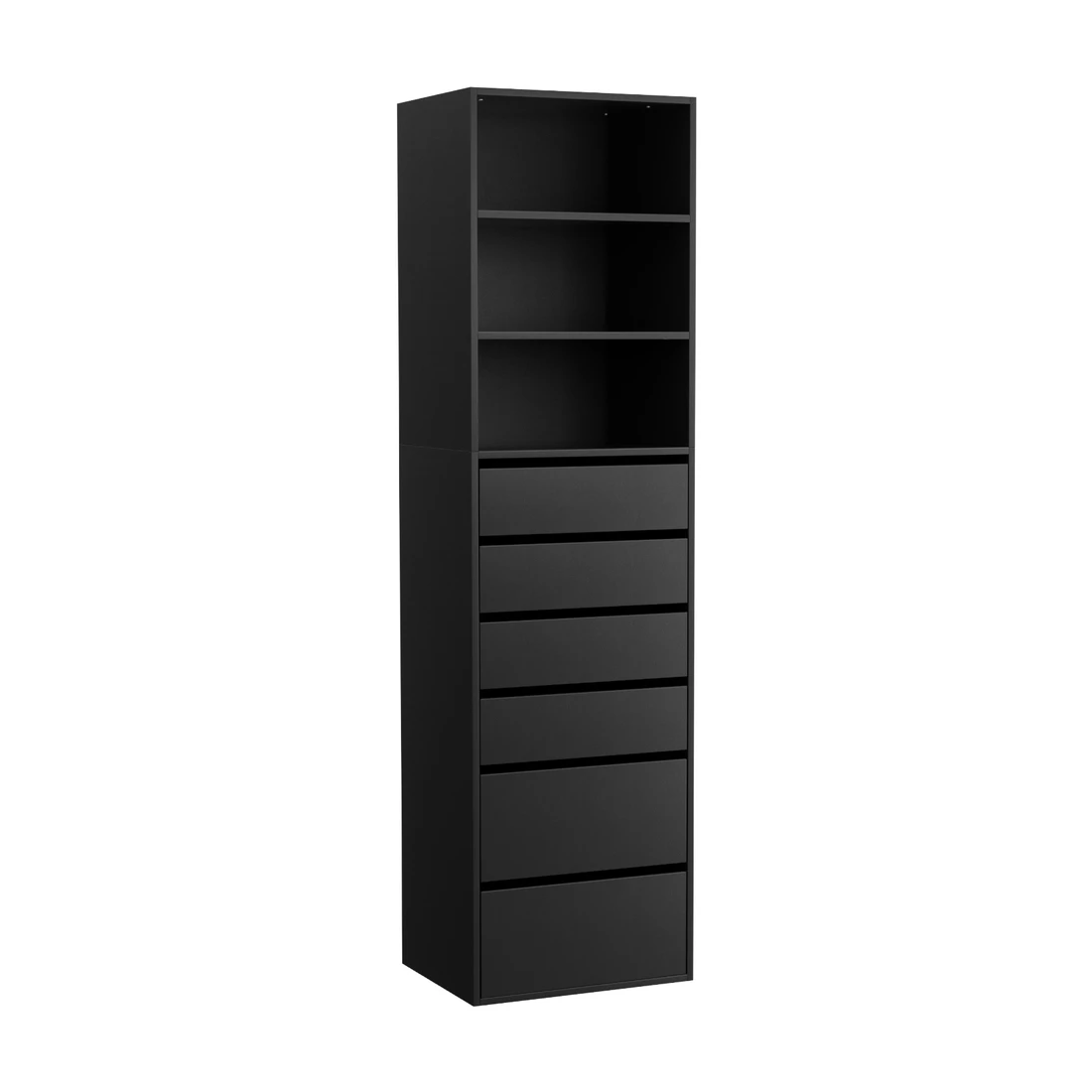 1 Artiss 6 Chest of Drawers Tallboy Cabinet - Natural, 1 of 7