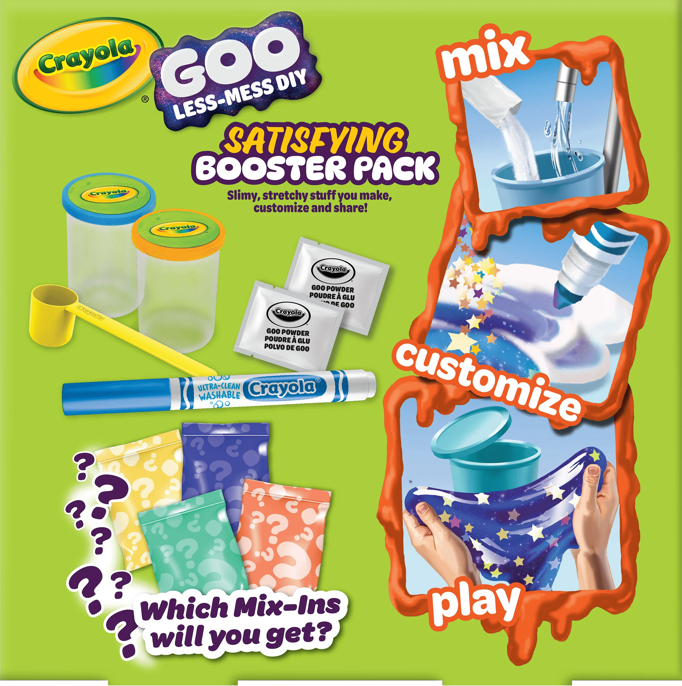 2 Crayola Goo Satisfying Booster Pack - Multi, 2 of 3