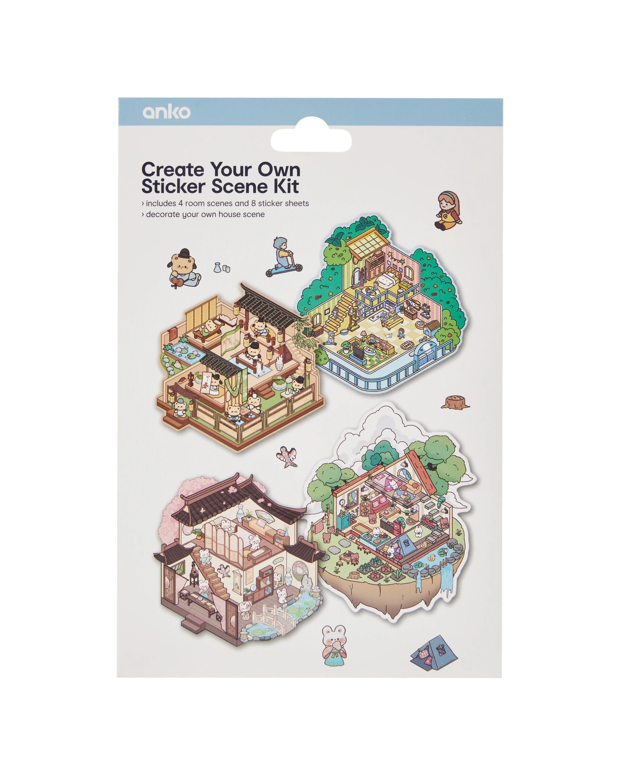 1 Create Your Own Sticker Scene Kit - Rooms, 1 of 3