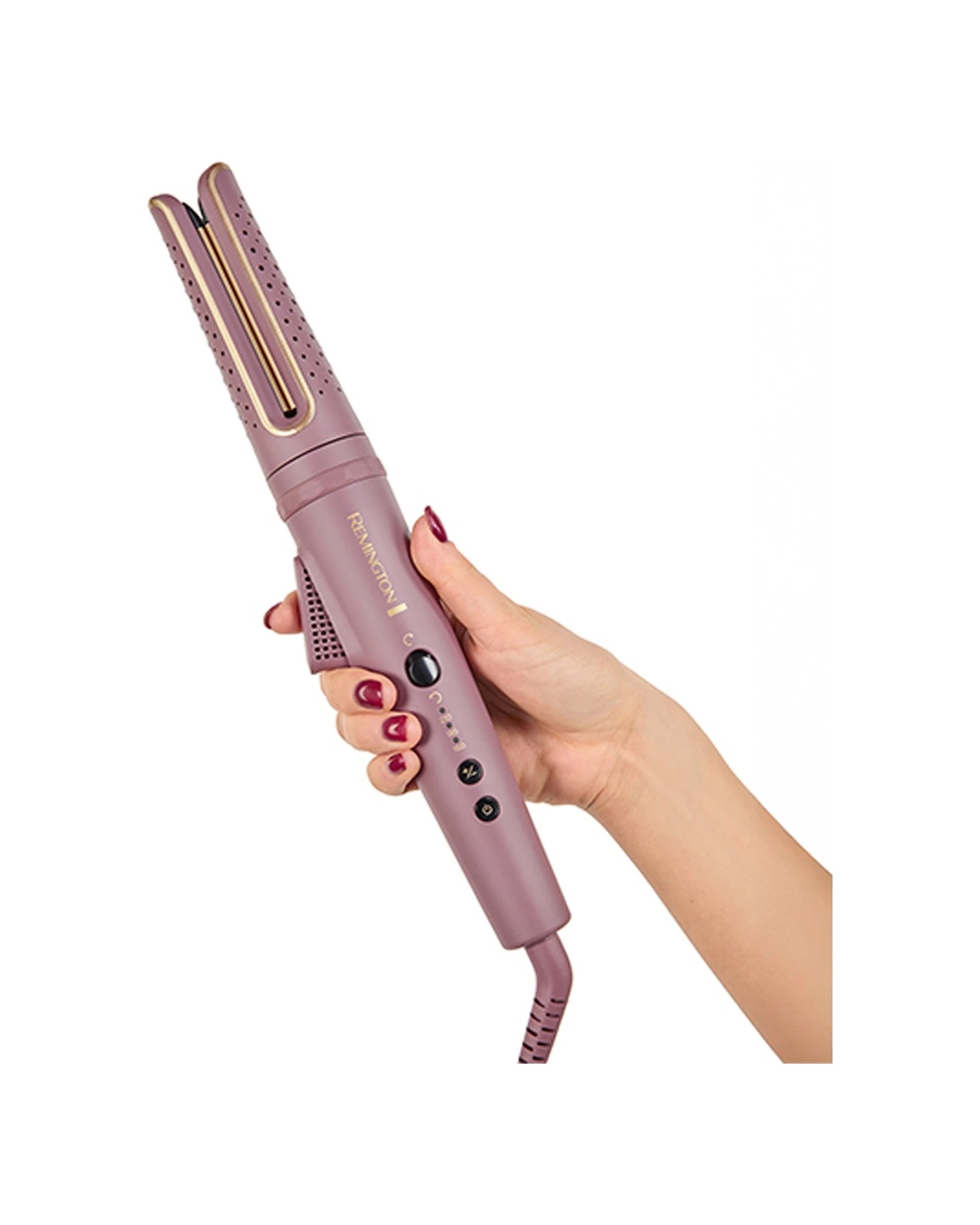 2 Remington AIRvive Rotating Curling Wand Ionic Air Technology 3 Heat Setting - Multi, 2 of 3