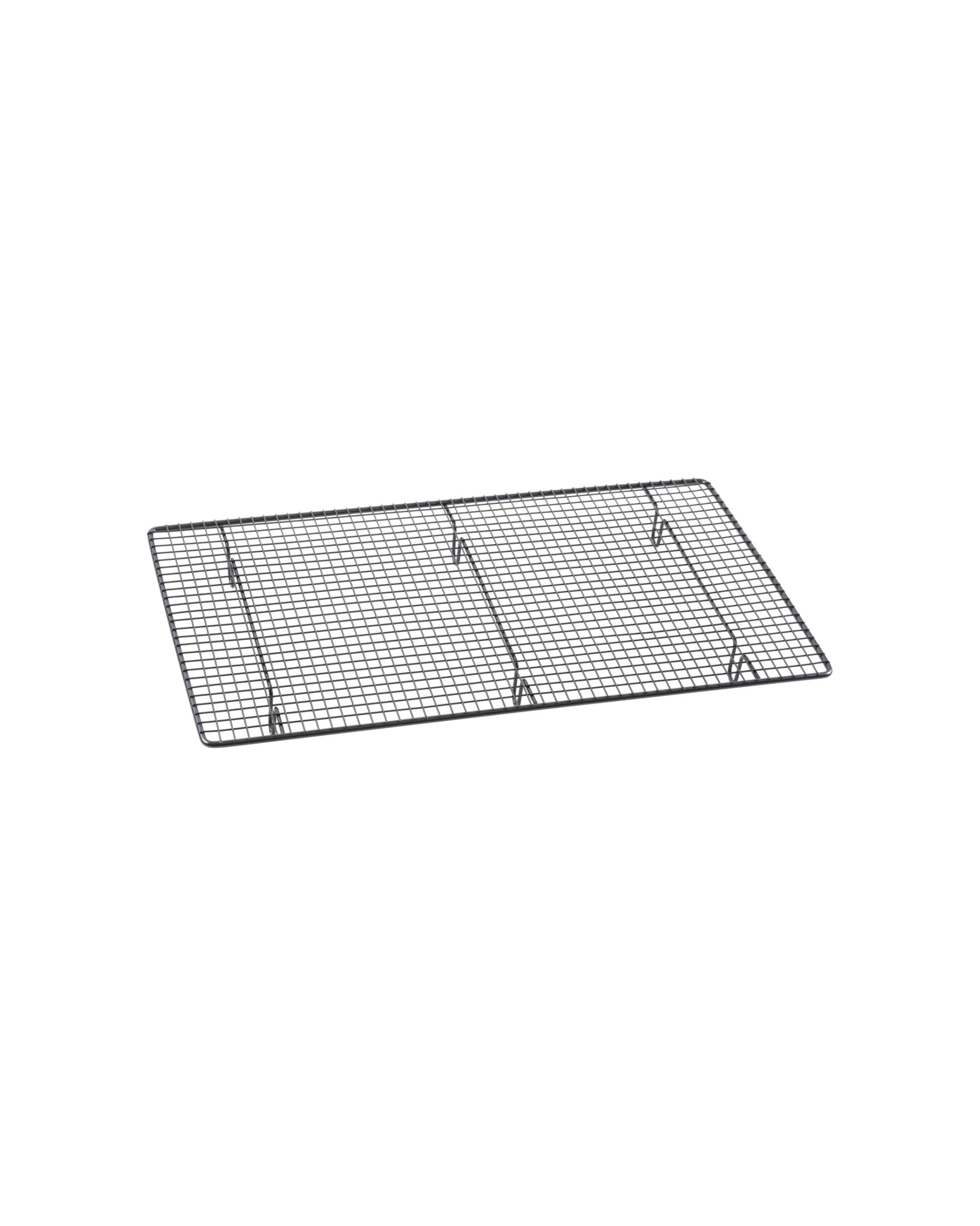 1 Bakers Secret Ultimate Non-Stick Cooling Tray Durable Wire Grid 46x26cm - Black, 1 of 4