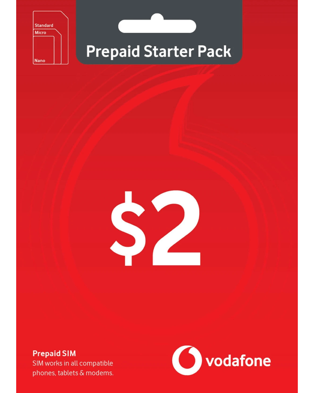 Vodafone $2 Prepaid
