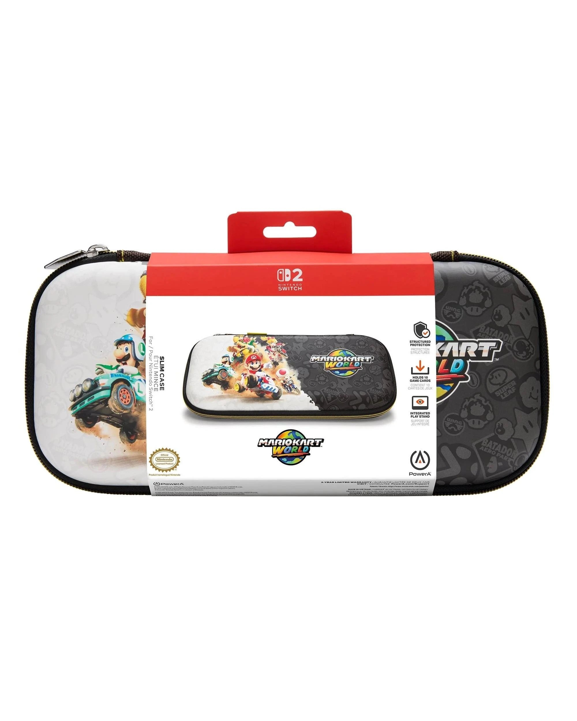 9 PowerA Slim Case for Nintendo Switch 2 - Mario Kart World, 9 of 9