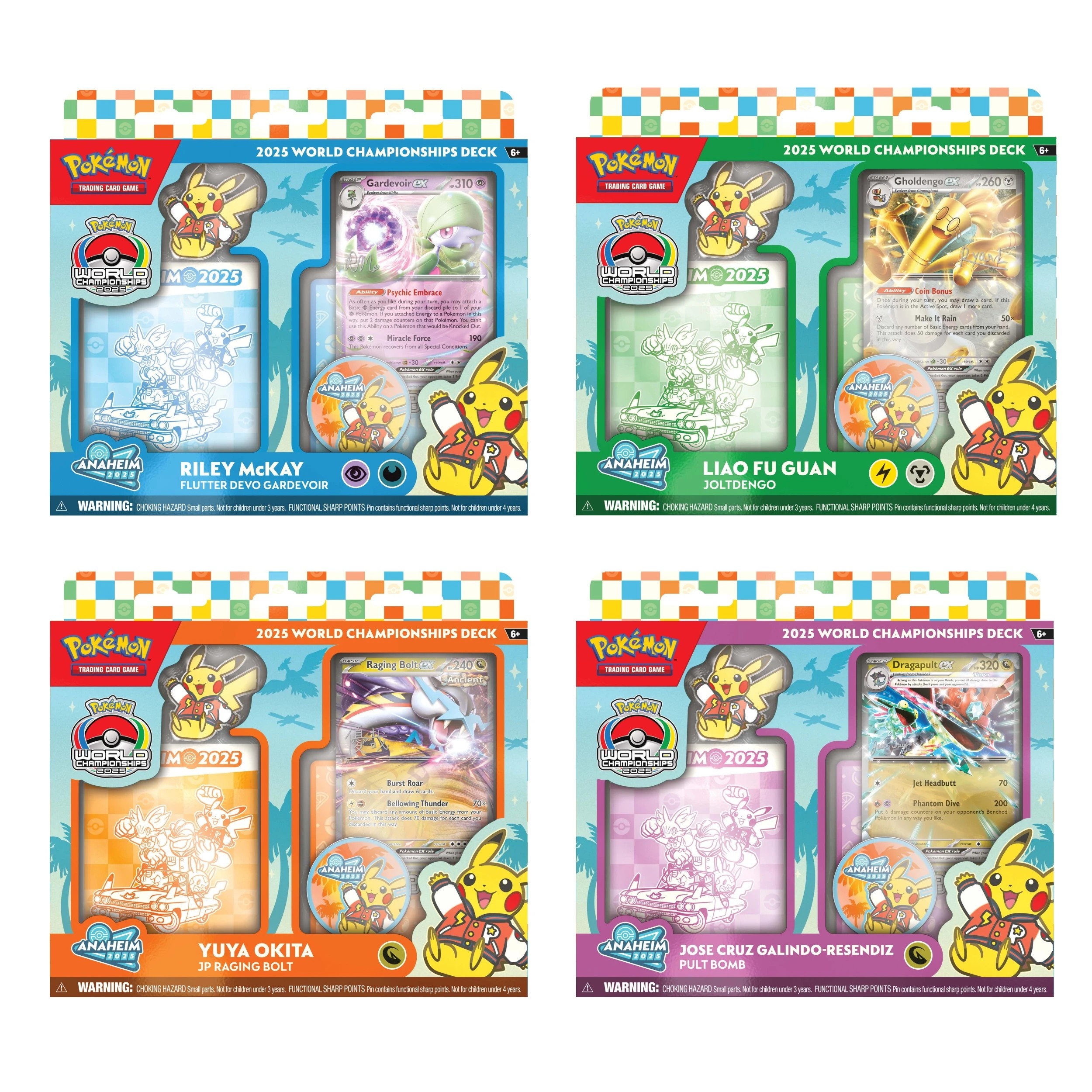1 Pokemon Trading Card Game: 2025 World Championships Deck - Assorted, 1 of 10