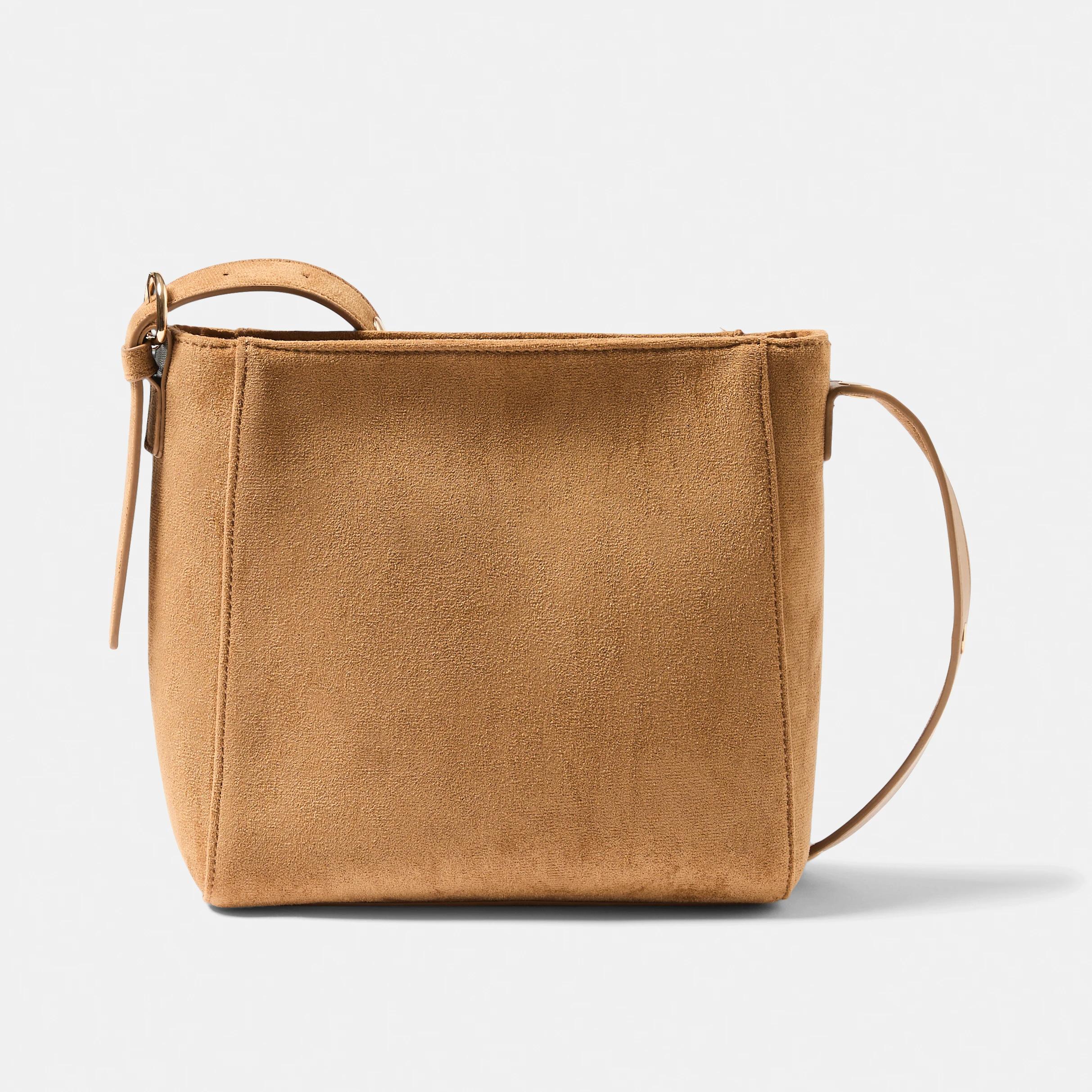 1 Studded Crossbody Bag CAMEL TAN, 1 of 8