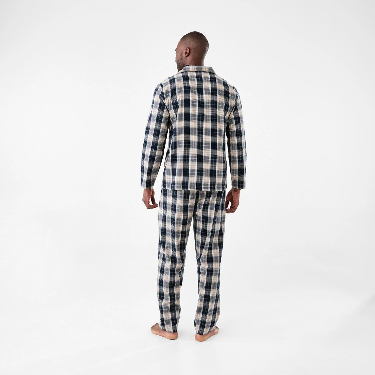 3 Printed Flannel Pyjama Set Skywardchk, 3 of 8