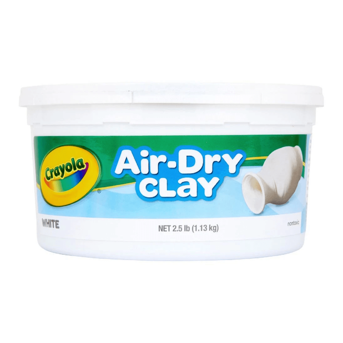1 Crayola Air Dry Clay White 1.13kg, 1 of 1