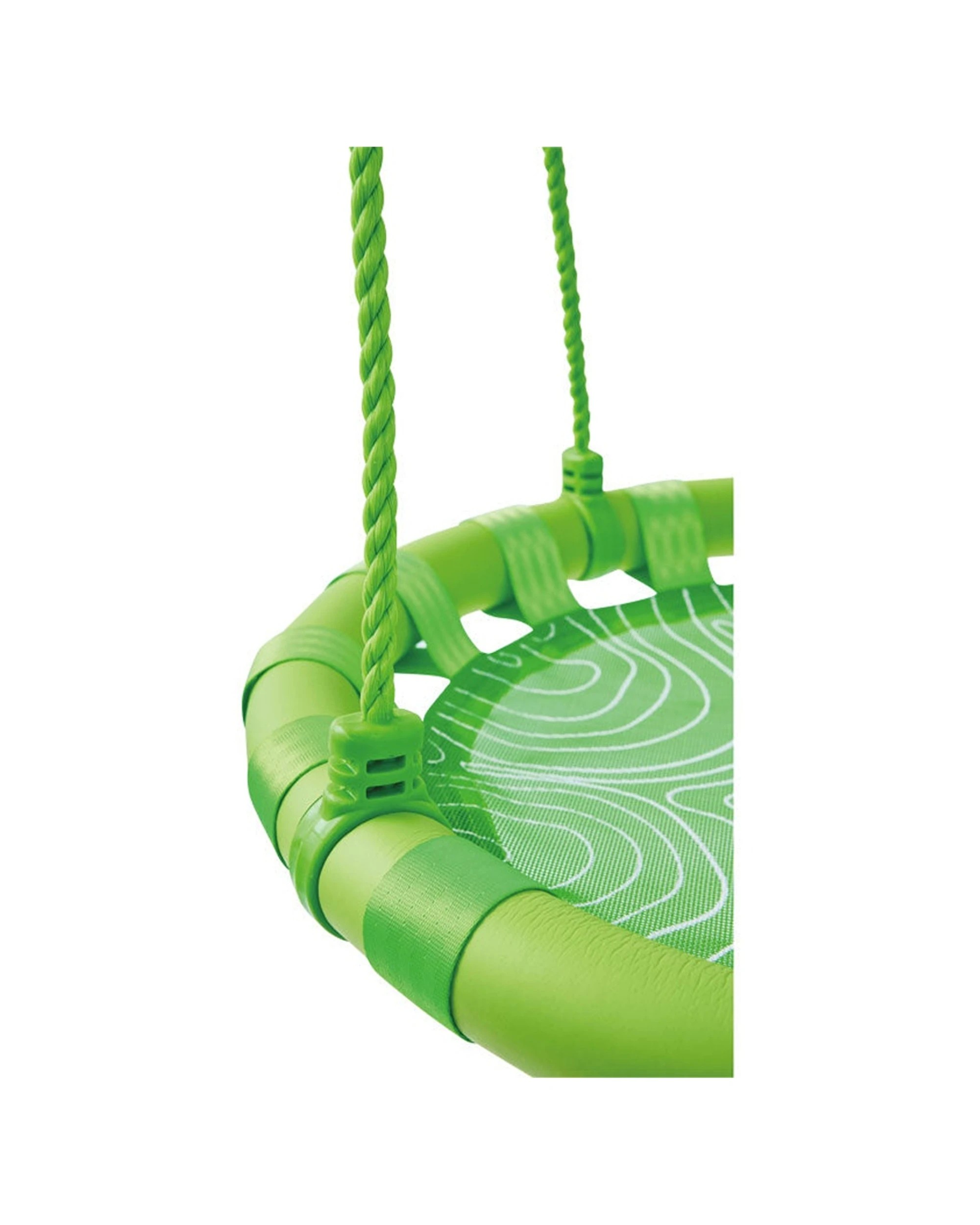 3 Trelines TreSwing Explorer Durable Nylon Swing Easy Assembly 61cm - Green, 3 of 5