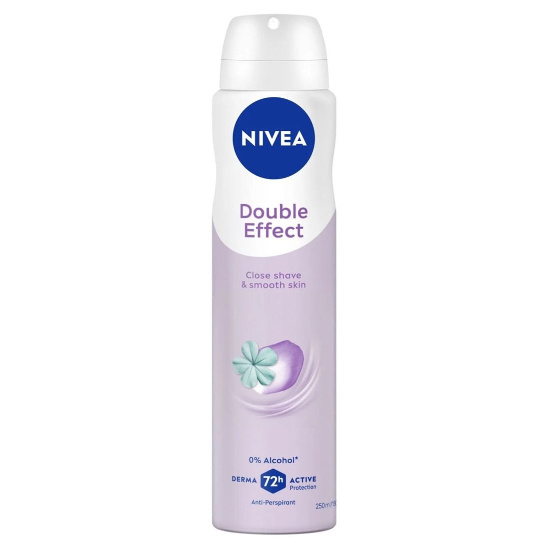 1 Nivea Double Effect Anti-Perspirant Aerosol Deodorant 250ml, 1 of 8