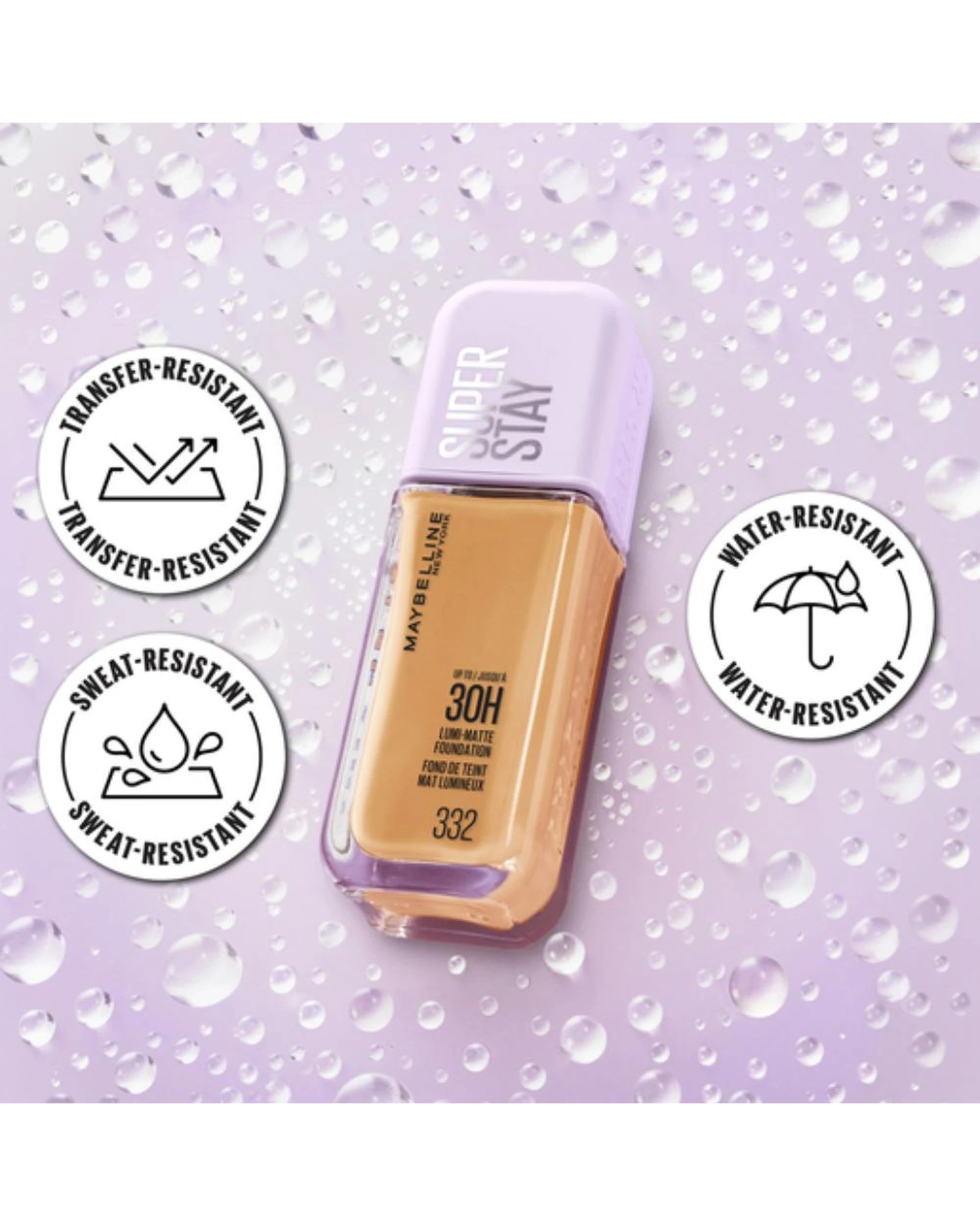 6 3 x Maybelline SuperStay Lumi-Matte Foundation 35mL - 126 - Beige, 6 of 8