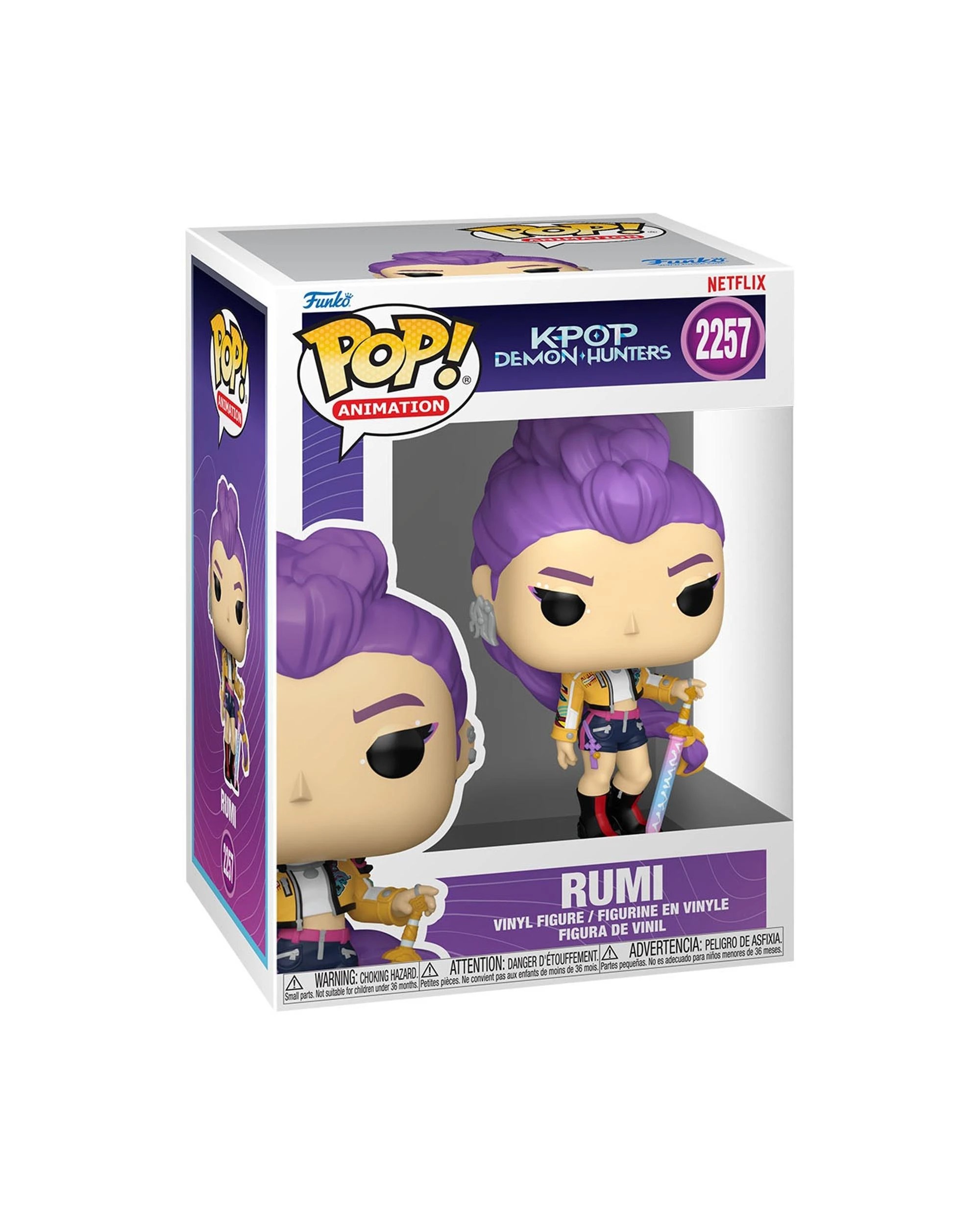 3 K-POP Demon Hunters: Rumi Funko POP! Vinyl, 3 of 3