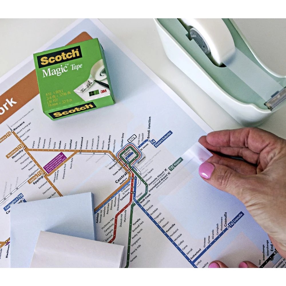 8 Scotch Magic Tape with Dispenser 19mm x 33m, 8 of 8