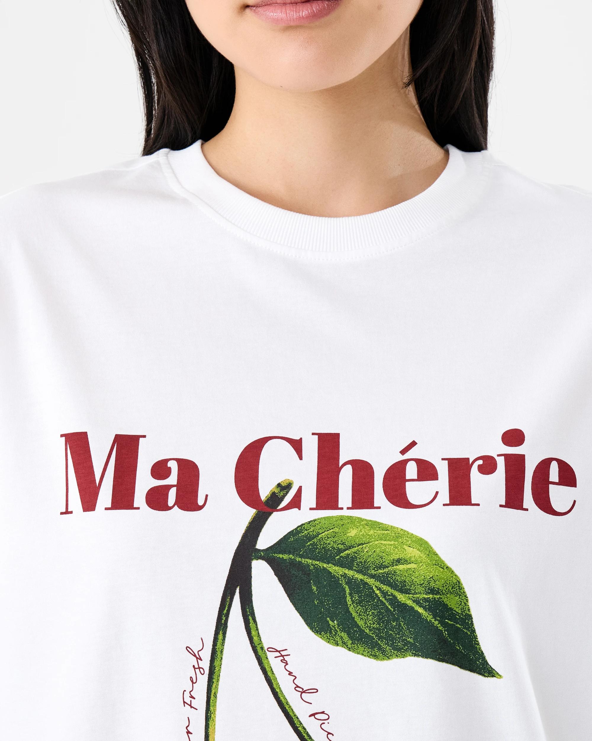 5 Short Sleeve Oversized Boyfriend T-shirt Ma Cherie, 5 of 6