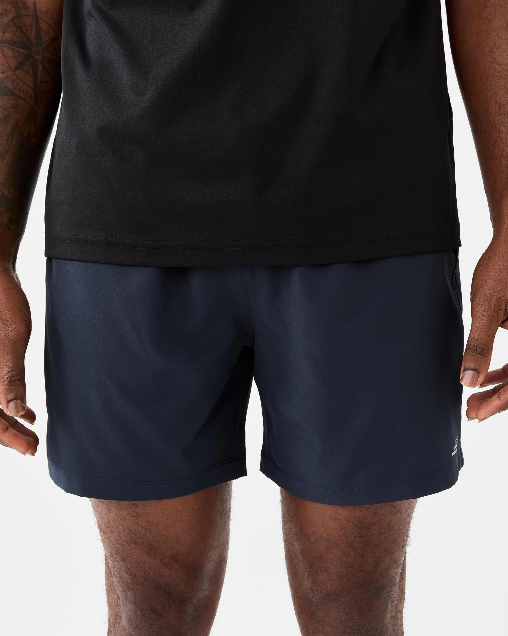 1 Active Mens Woven Stretch Shorts Shade Navy, 1 of 8
