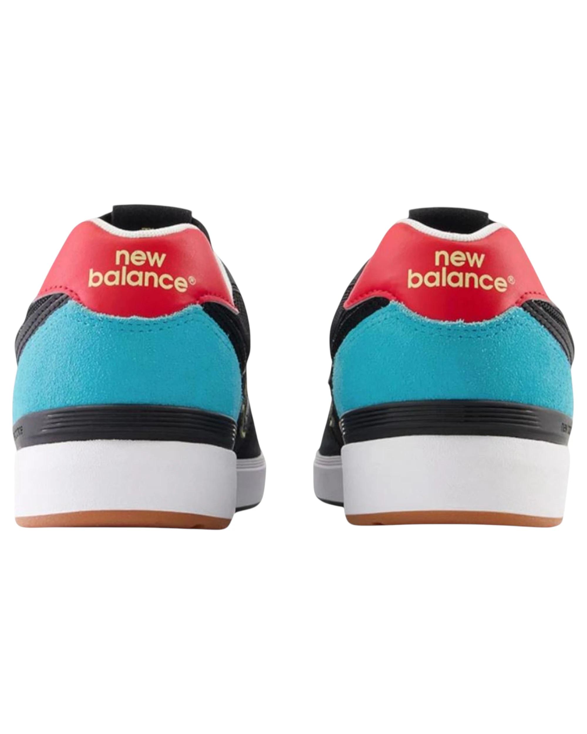 5 New Balance Mens 574 Black Athletic Casual Sneakers BLACK, 5 of 6