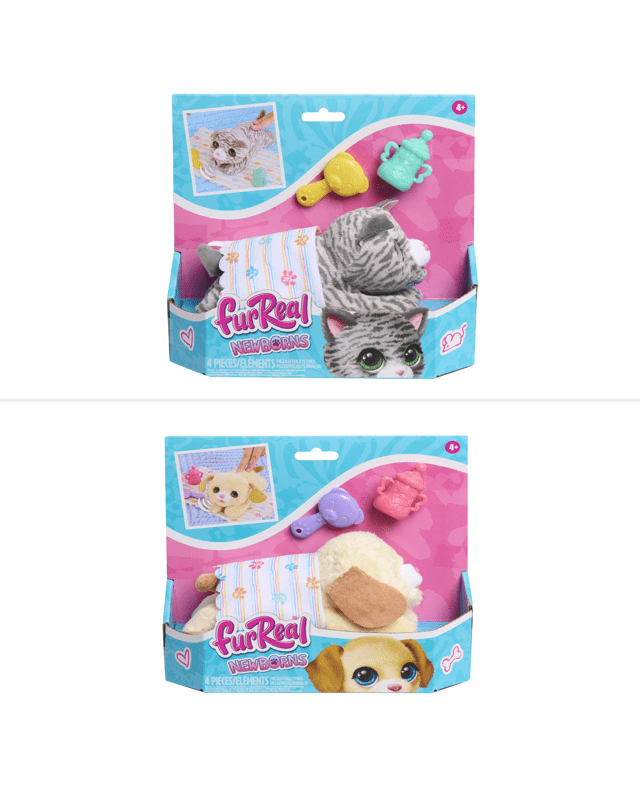 4 Piece furReal Newborns - Asso