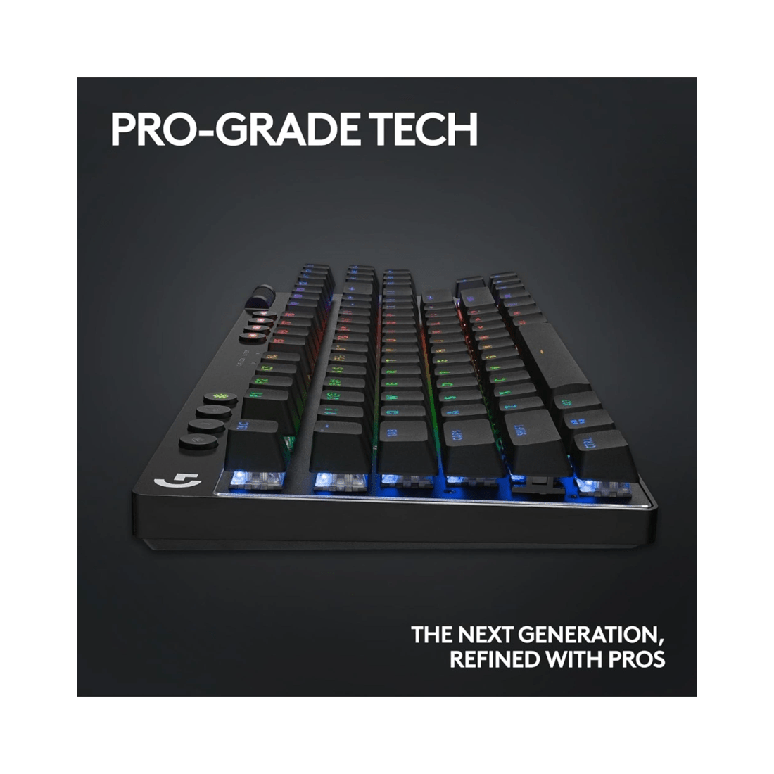 5 Logitech G PRO X TKL LIGHTSPEED Gaming Keyboard - Black, 5 of 8